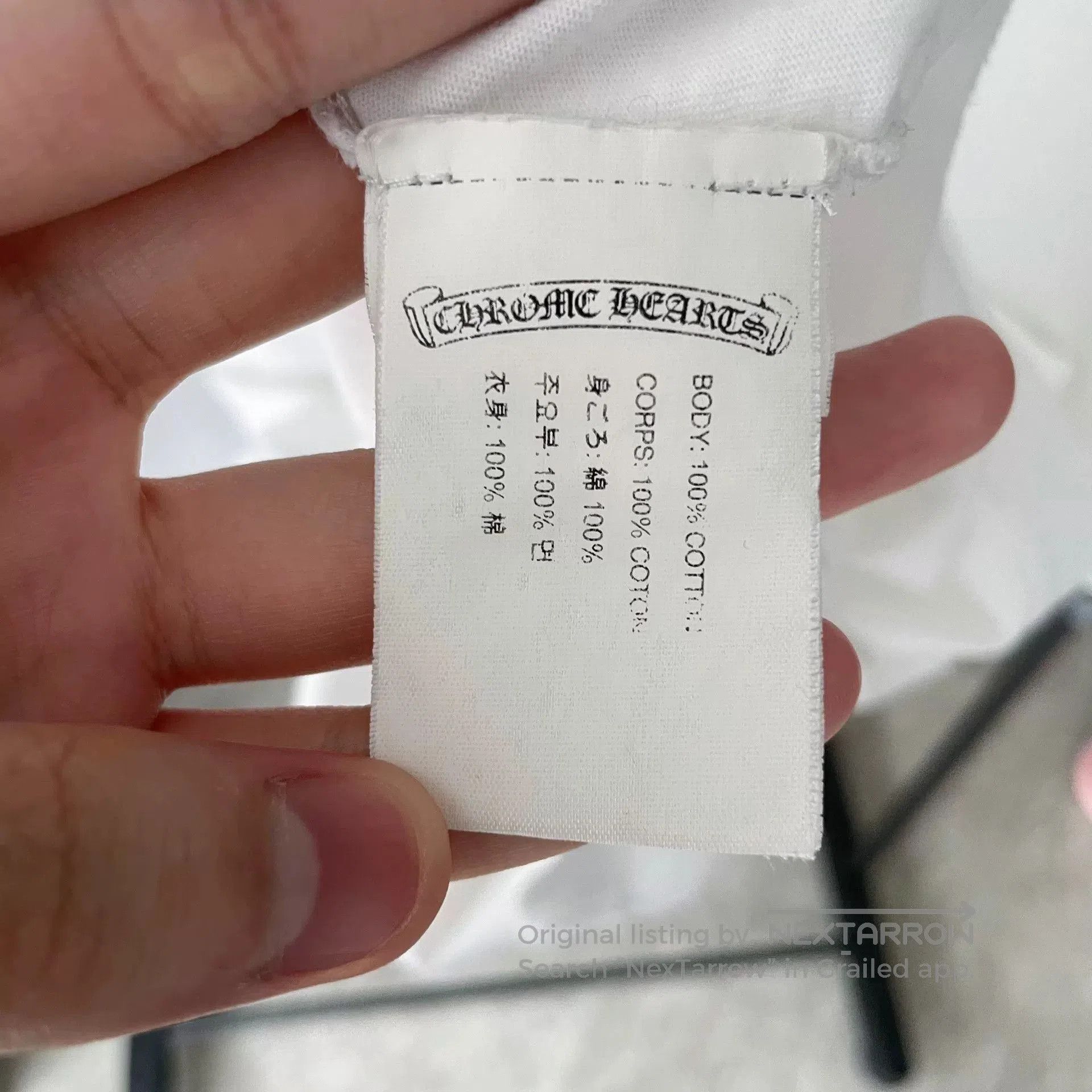 Chrome Hearts Chrome Hearts White Short Sleeve Tee. Size US M / EU 48-50 / 2 - 7 Thumbnail