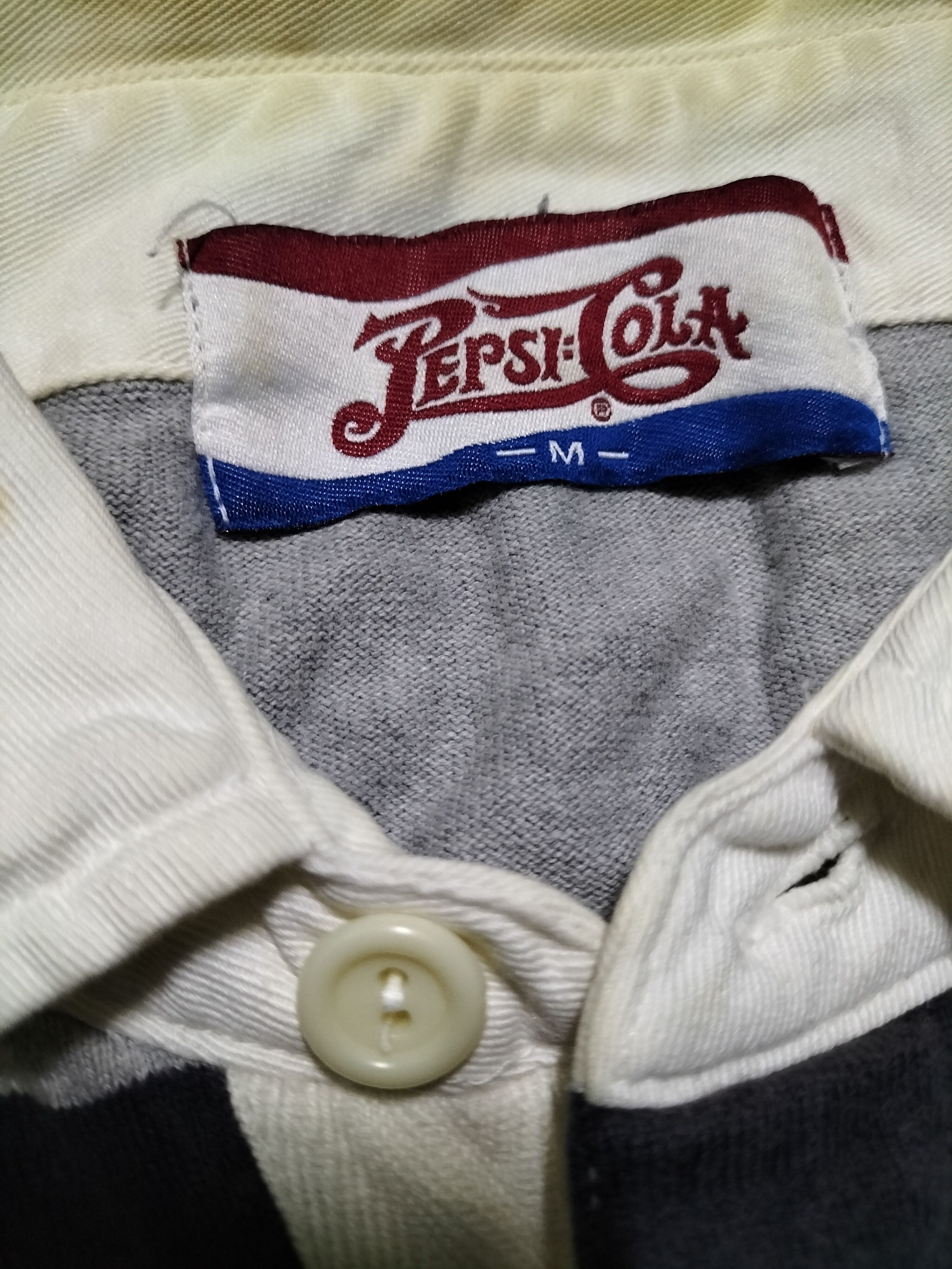 Coca Cola Vintage Pepsi Cola Polo Rugby Tee fashion sportswear Size US M / EU 48-50 / 2 - 2 Thumbnail