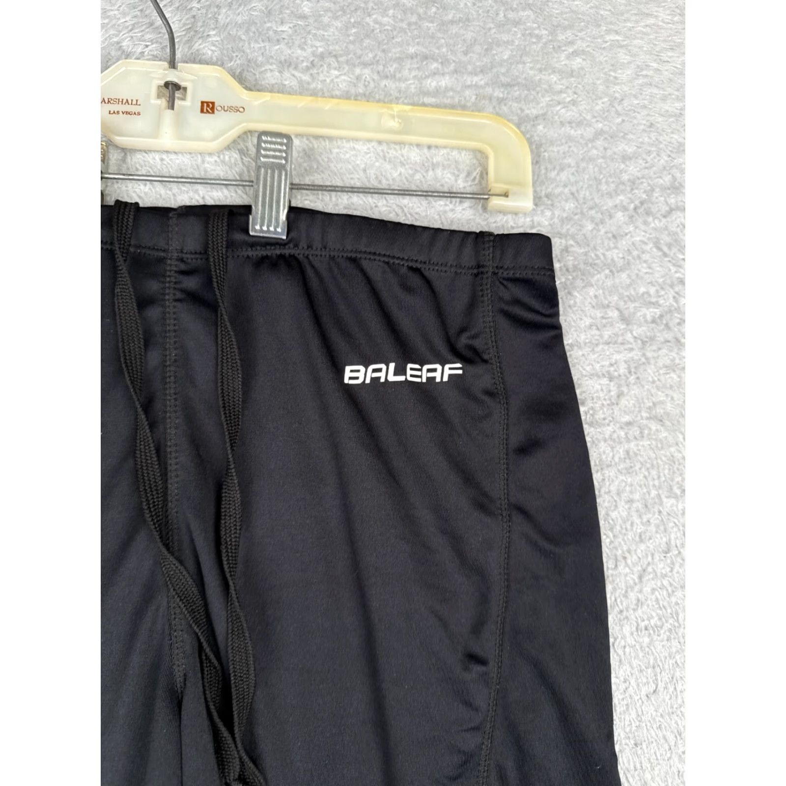 Swims Baleaf Bottom Jammer Men 32 Black Swimsuit Swim Trunk Drawstring Polyester Spandex Training Sports Size US 32 / EU 48 - 5 Thumbnail
