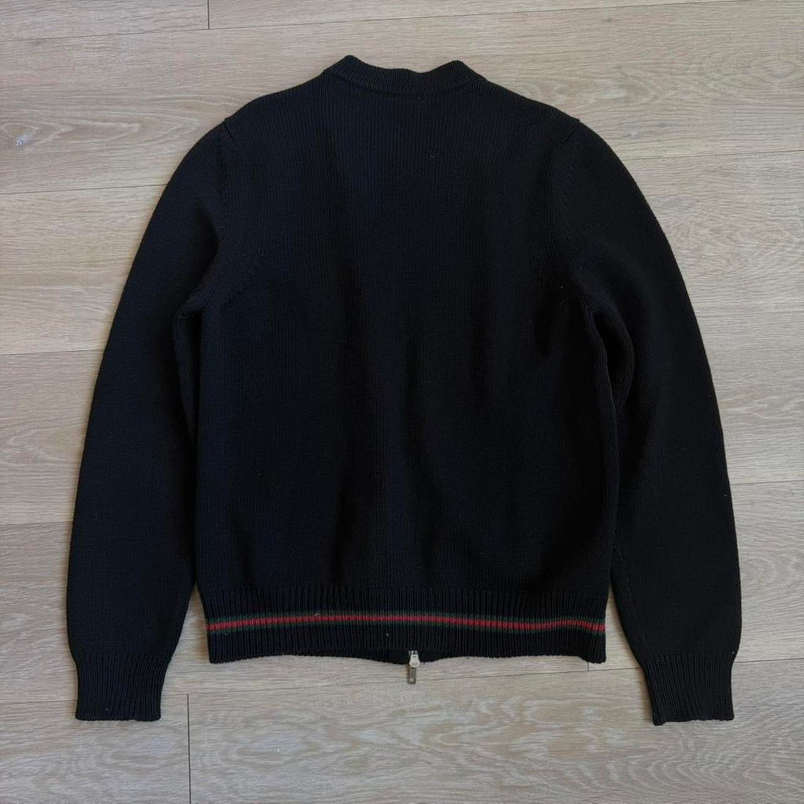 Gucci Gucci by Tom Ford Leather Jacket Suede & Knit Panel 2004 Size US S / EU 44-46 / 1 - 8 Thumbnail