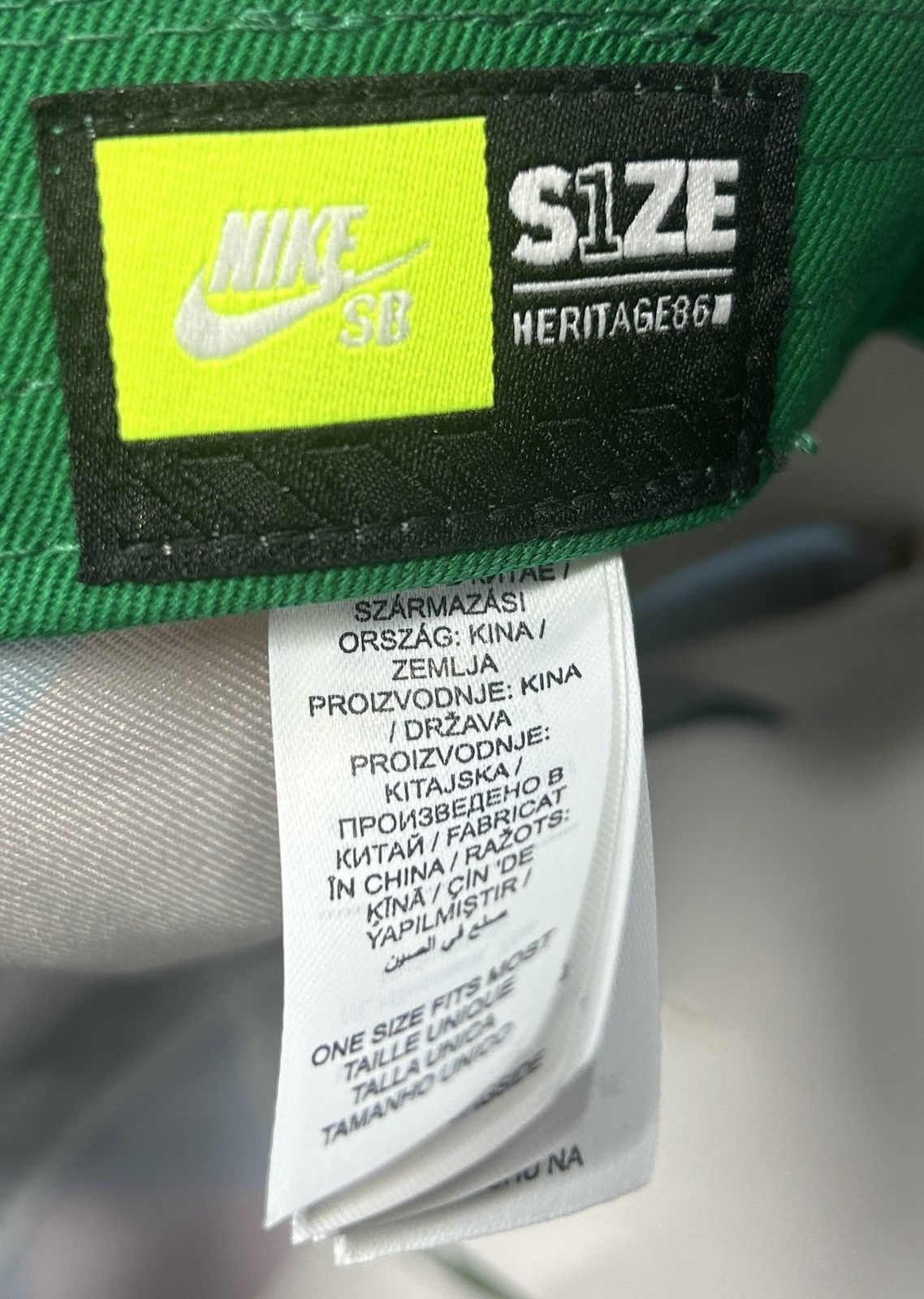 Nike × Parra Nike SB x Parra Brazil Federation Kit Skate Cap Size: OS Size ONE SIZE - 5 Thumbnail