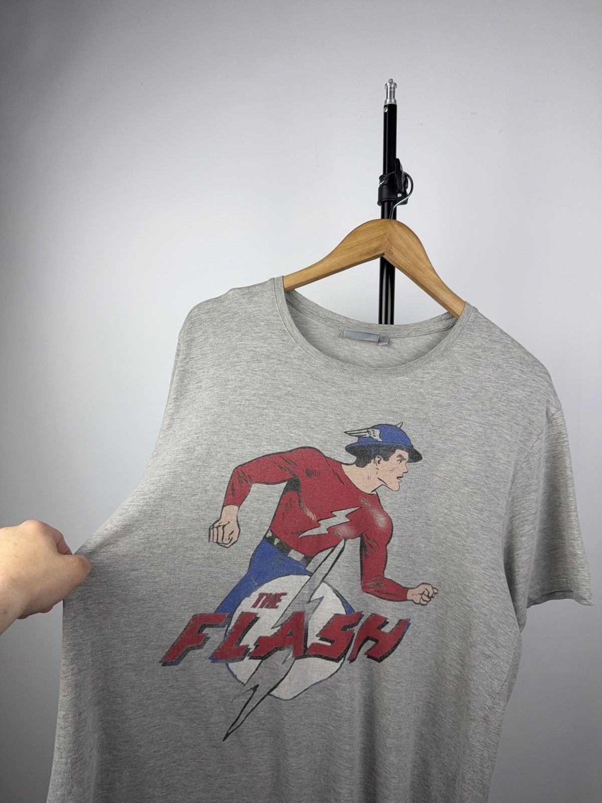 Marvel Comics 00s The Flash Jay Garrick Justice League Tee XL (2017) Size US XL / EU 56 / 4 - 4 Thumbnail