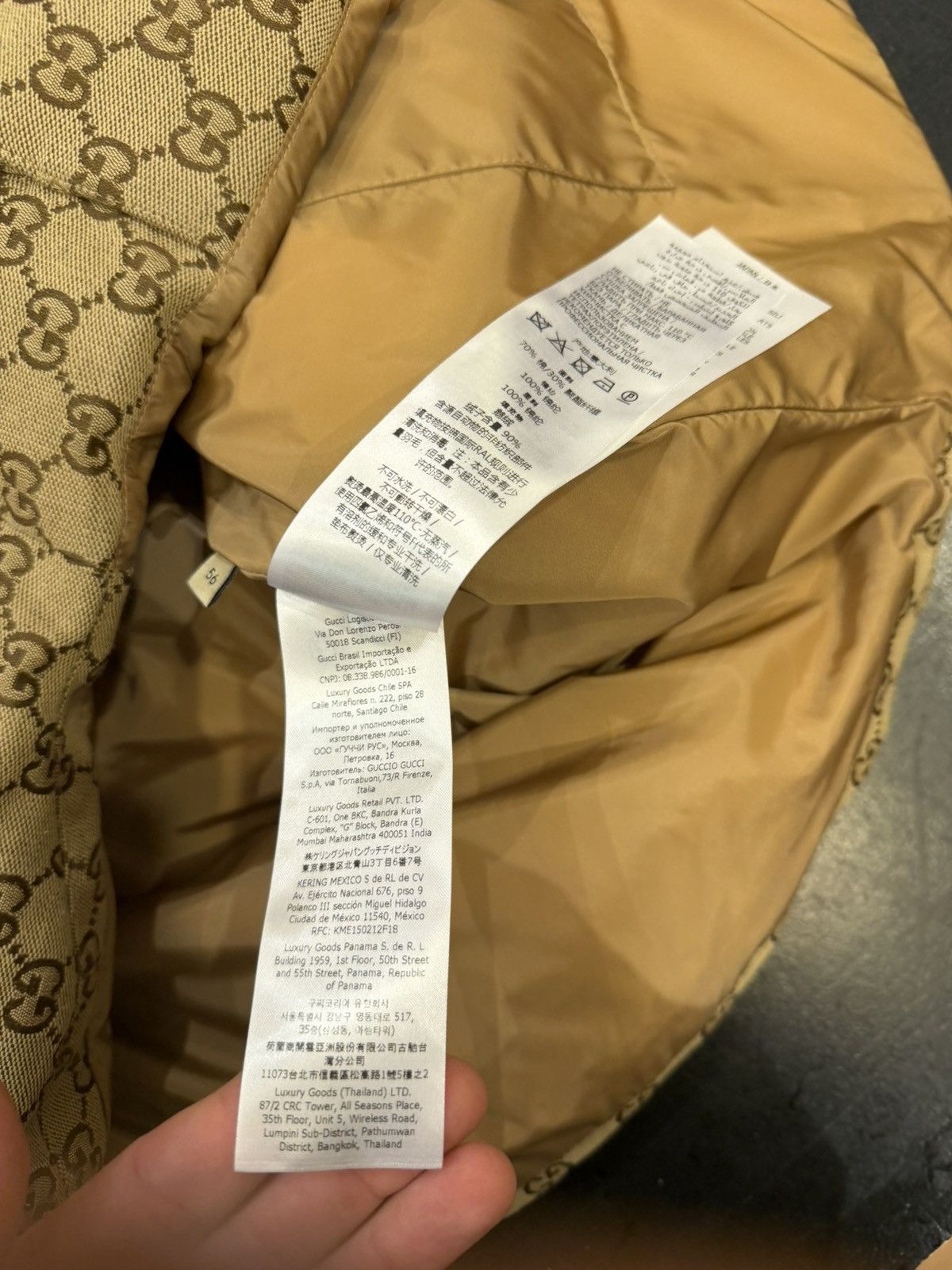 Gucci Gucci GG Monogram Down Vest Size US XL / EU 56 / 4 - 6 Thumbnail