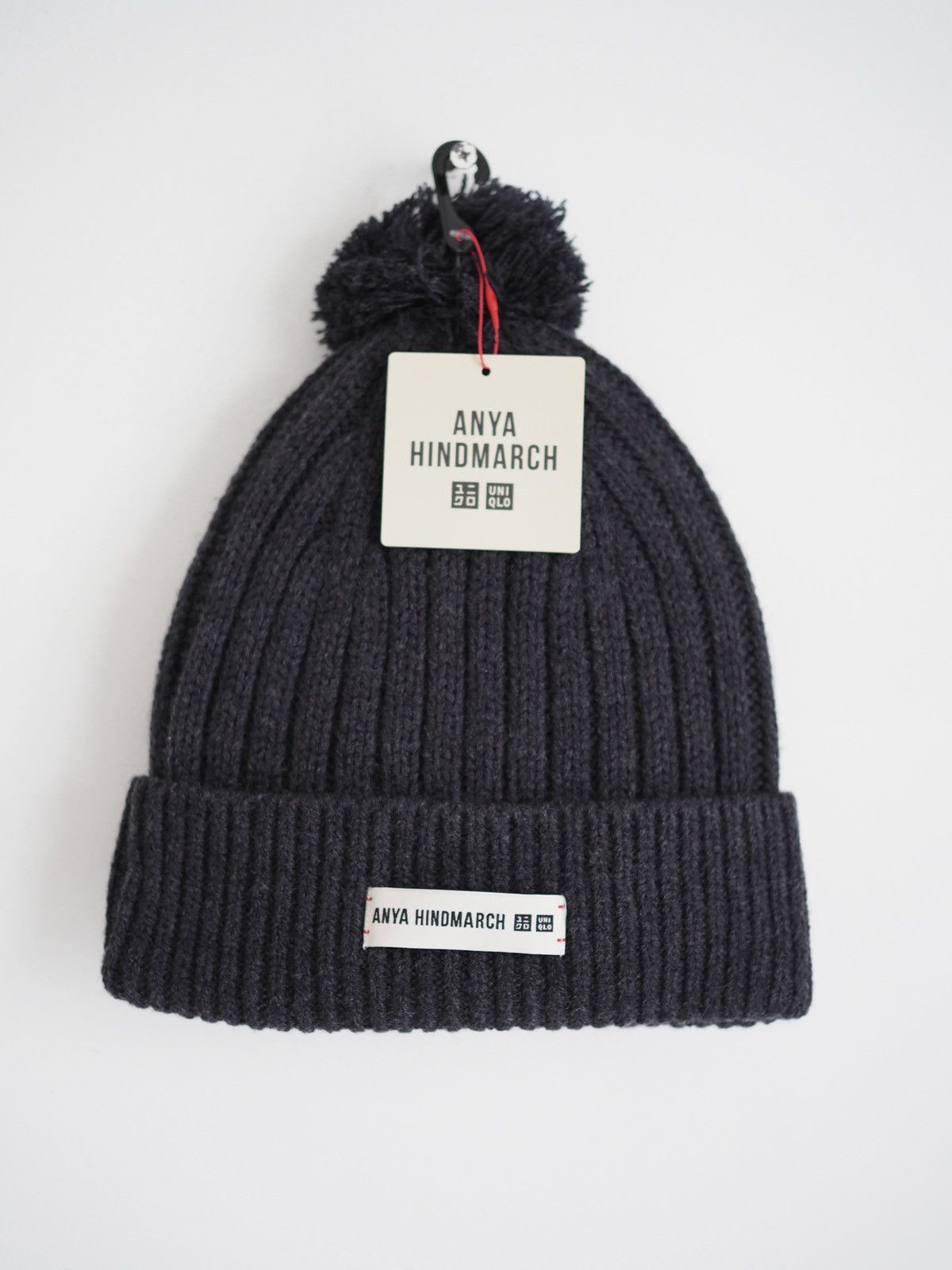Anya Hindmarch × Uniqlo Anya Hindmarch logo eyes Knitted Uniqlo heattech beanie Size ONE SIZE - 5 Thumbnail