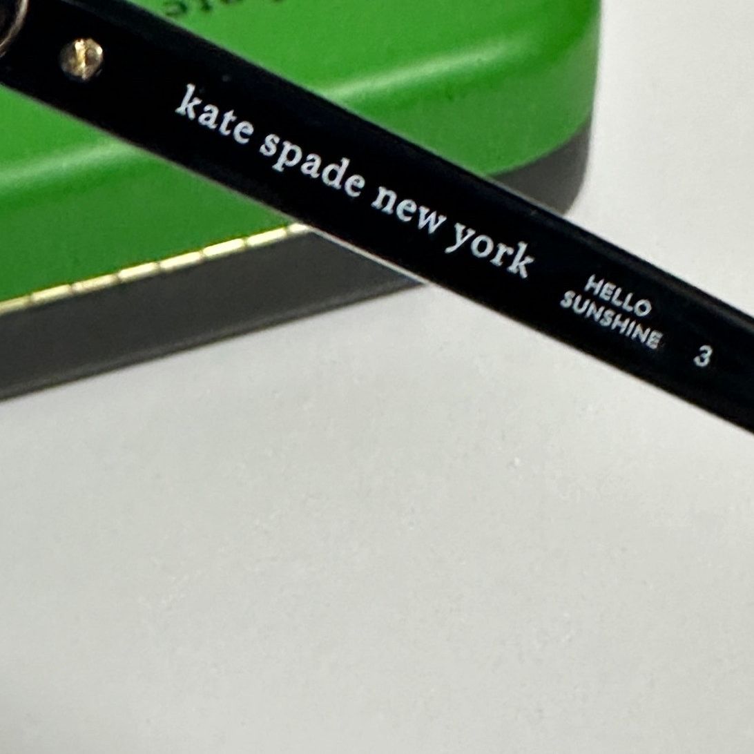 Kate Spade Kate Spade Heart Amiyah/G/S Heart 56 MM Butterfly Sunglasses Size ONE SIZE - 7 Thumbnail