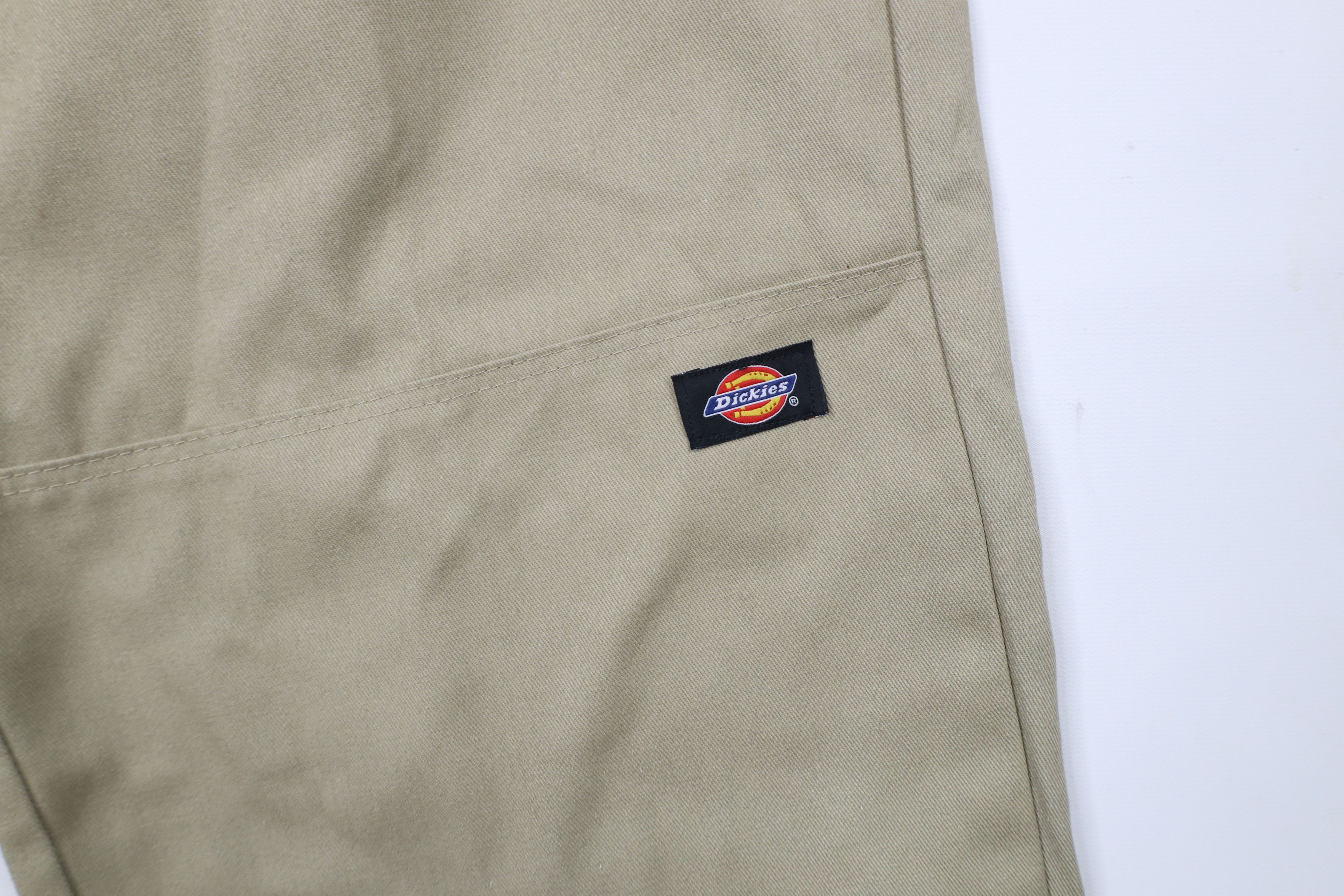 Dickies × Vintage Vintage Y2K Dickies Fit Wide Leg Double Knee Pants Beige Size US 34 / EU 50 - 7 Thumbnail