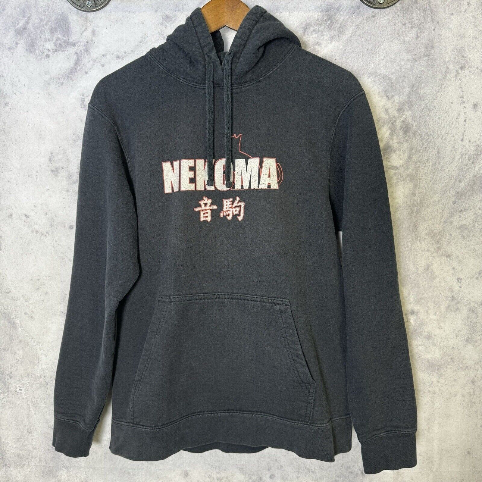 Anime × Japanese Brand Nekoma Hoodie Mens Medium Japanese Anime Black Cat Size US M / EU 48-50 / 2 - 1 Thumbnail