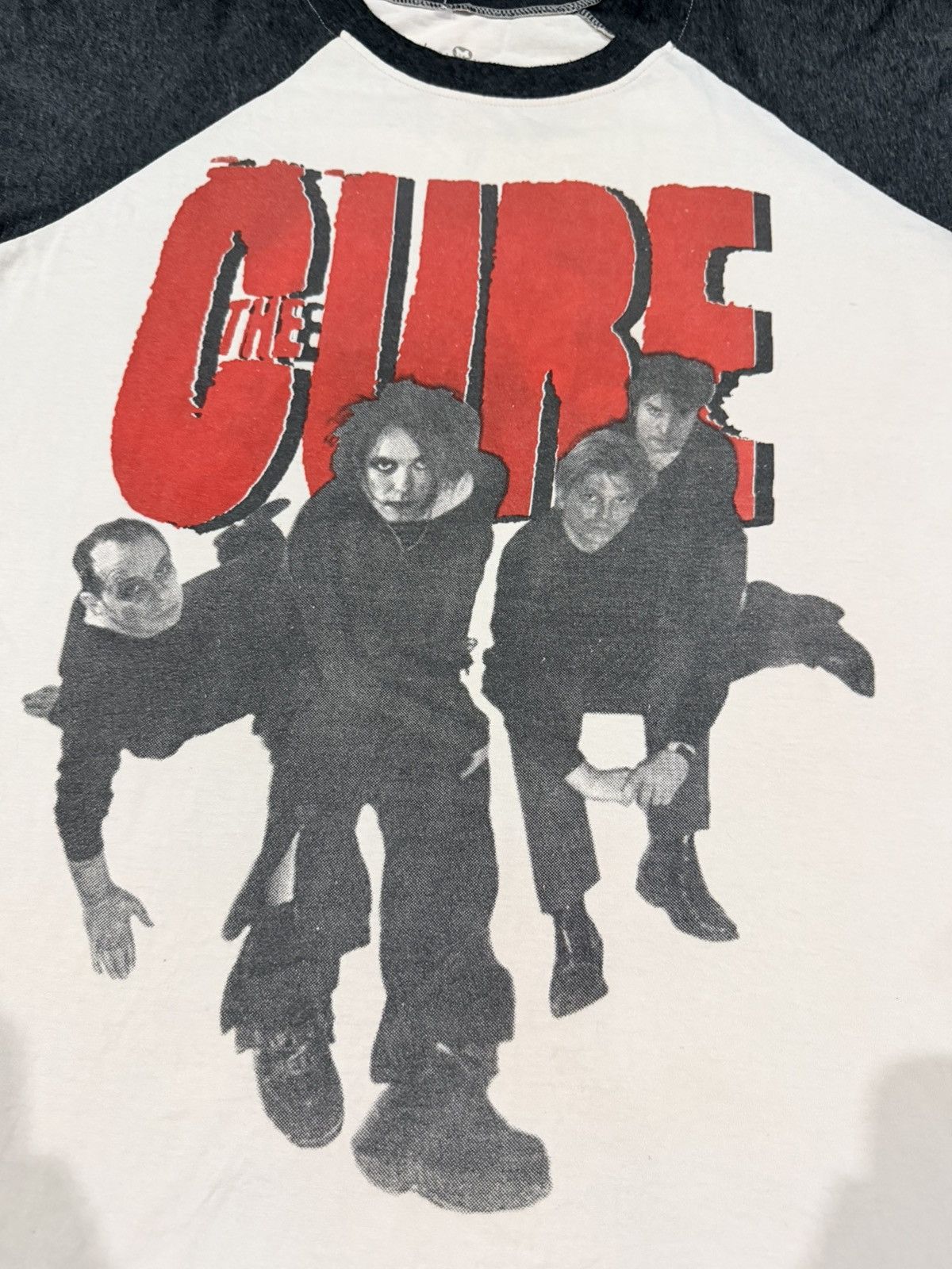 Band Tees The Cure Robert Smith Rock Band Raglan Baseball Tee Size US M / EU 48-50 / 2 - 3 Thumbnail