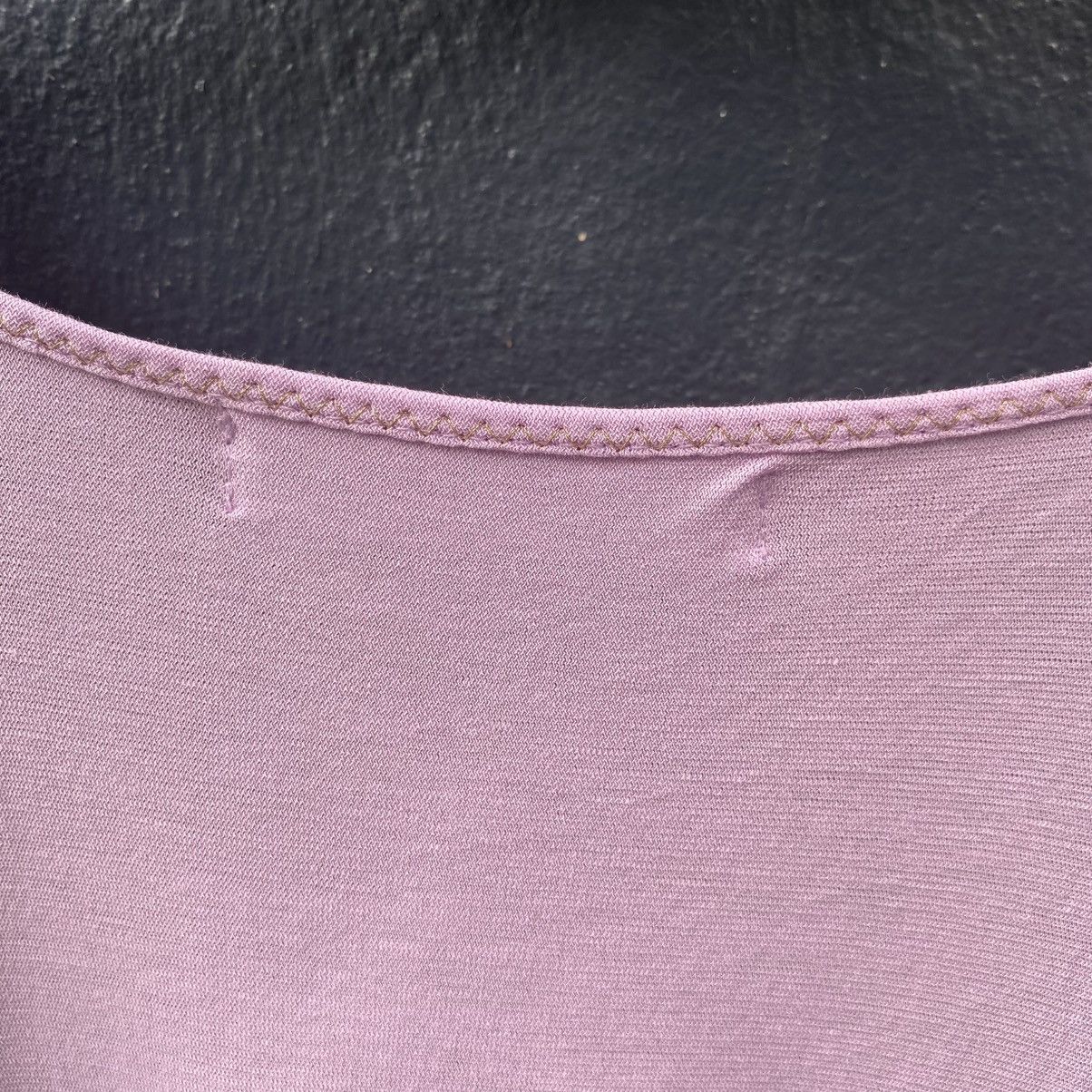 Tsumori Chisato Tsumori Chisato Lilac Draped V-Neck Top Size XS / US 0-2 / IT 36-38 - 15 Thumbnail