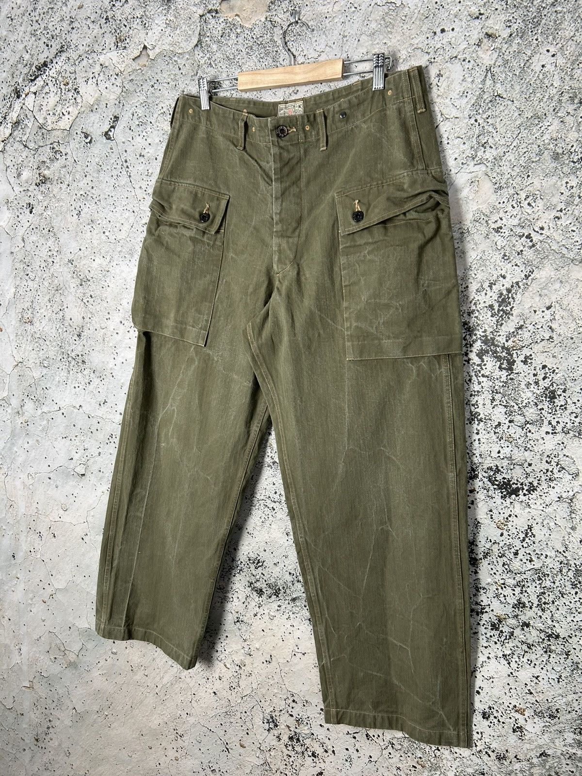 Buzz Rickson's Vintage Buzz Rickson & Co Military 90s Avantgarde Cargo Rare Size US 36 / EU 52 - 2 Thumbnail