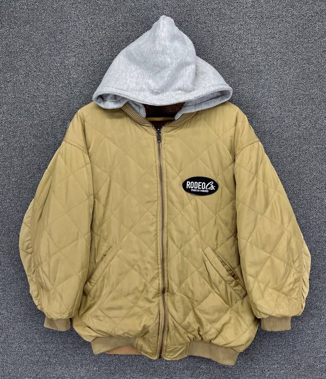 Japanese Brand Vintage Rodeo Crown Spellout Rare Reversible Hooded Jacket Size US L / EU 52-54 / 3 - 17 Thumbnail