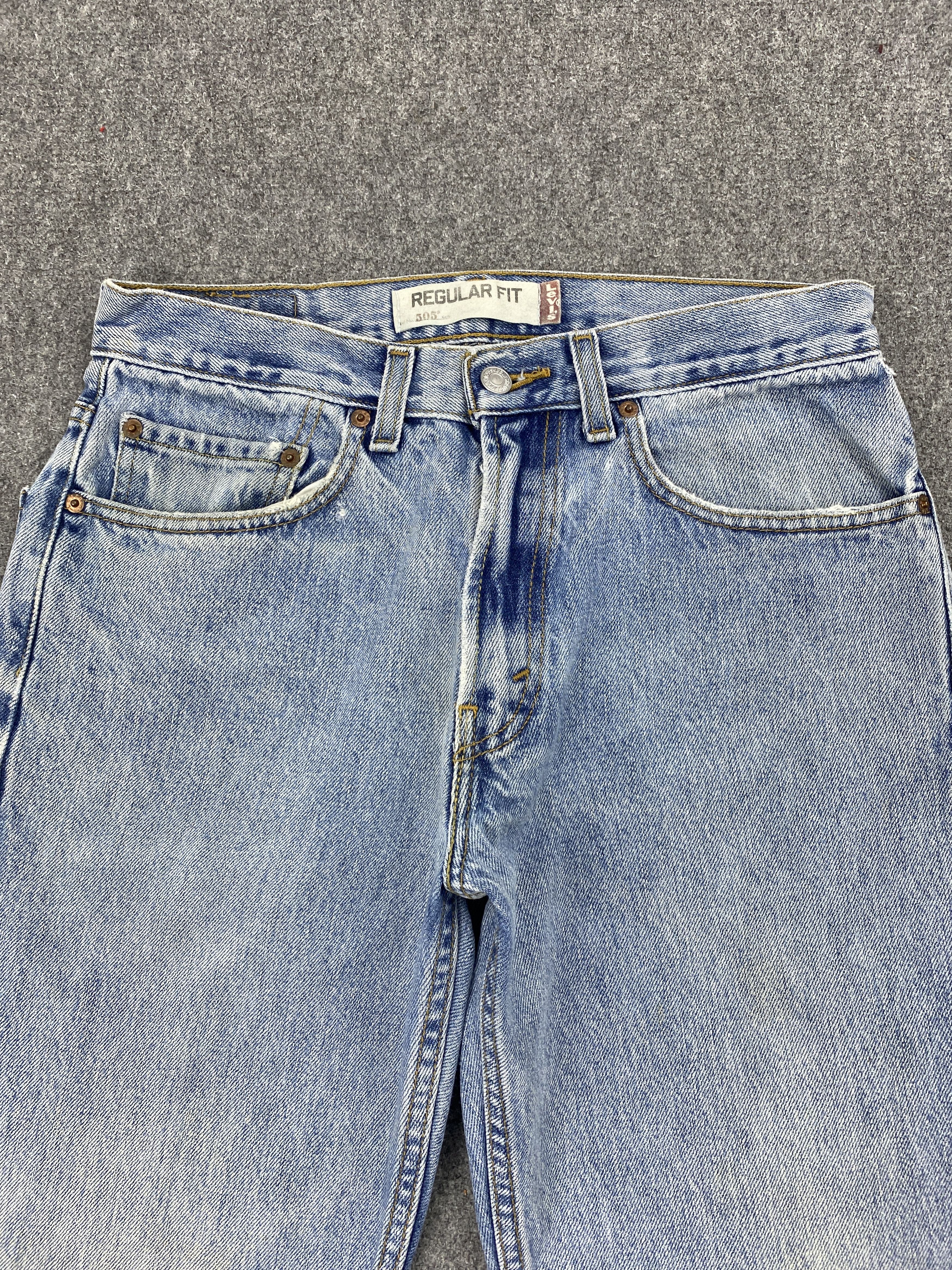 Levi's × Vintage Light Blue Vintage Levis 505 Jeans Size US 29 - 2 Thumbnail