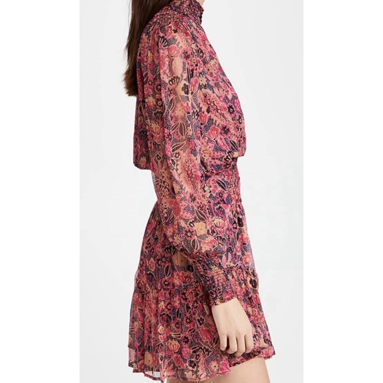 A.L.C. A.L.C. Silvie silk mini pink floral Dress size 6 C0 Size M / US 6-8 / IT 42-44 - 6 Thumbnail