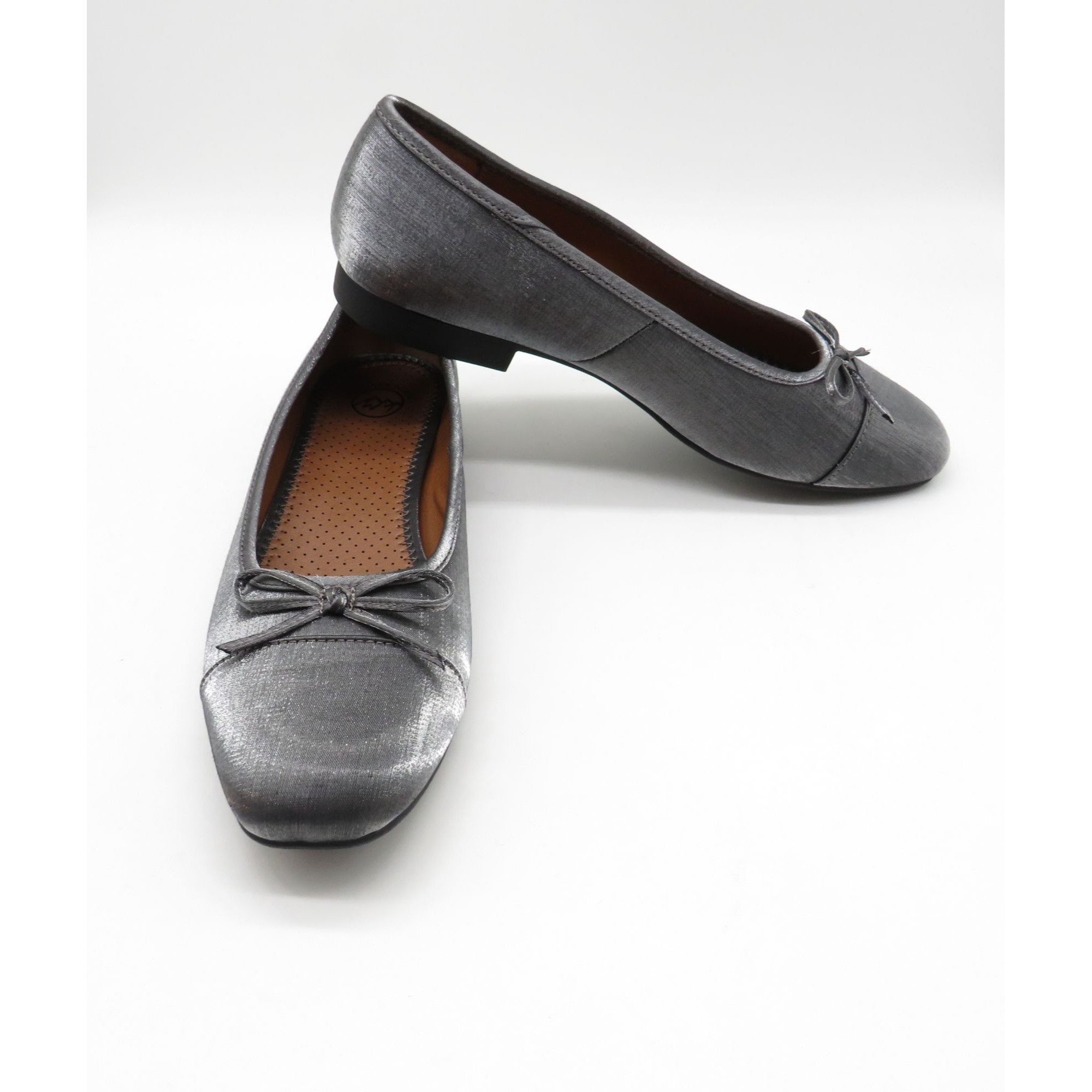 Other White Mountain Bocci Gunmetal Shimmer Women's Ballet Flats 1 Size US 11 / IT 41 - 4 Thumbnail