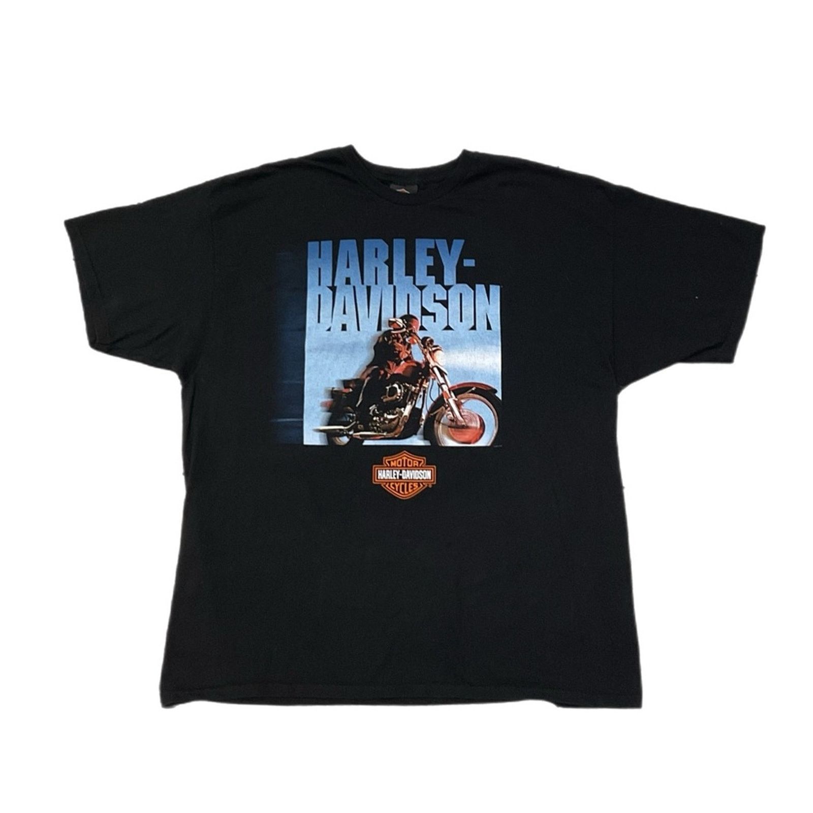 Harley Davidson Harley Davidson Wildcat London, KY Motorcycle Black T-Shirt Size US XXL / EU 58 / 5 - 1 Thumbnail