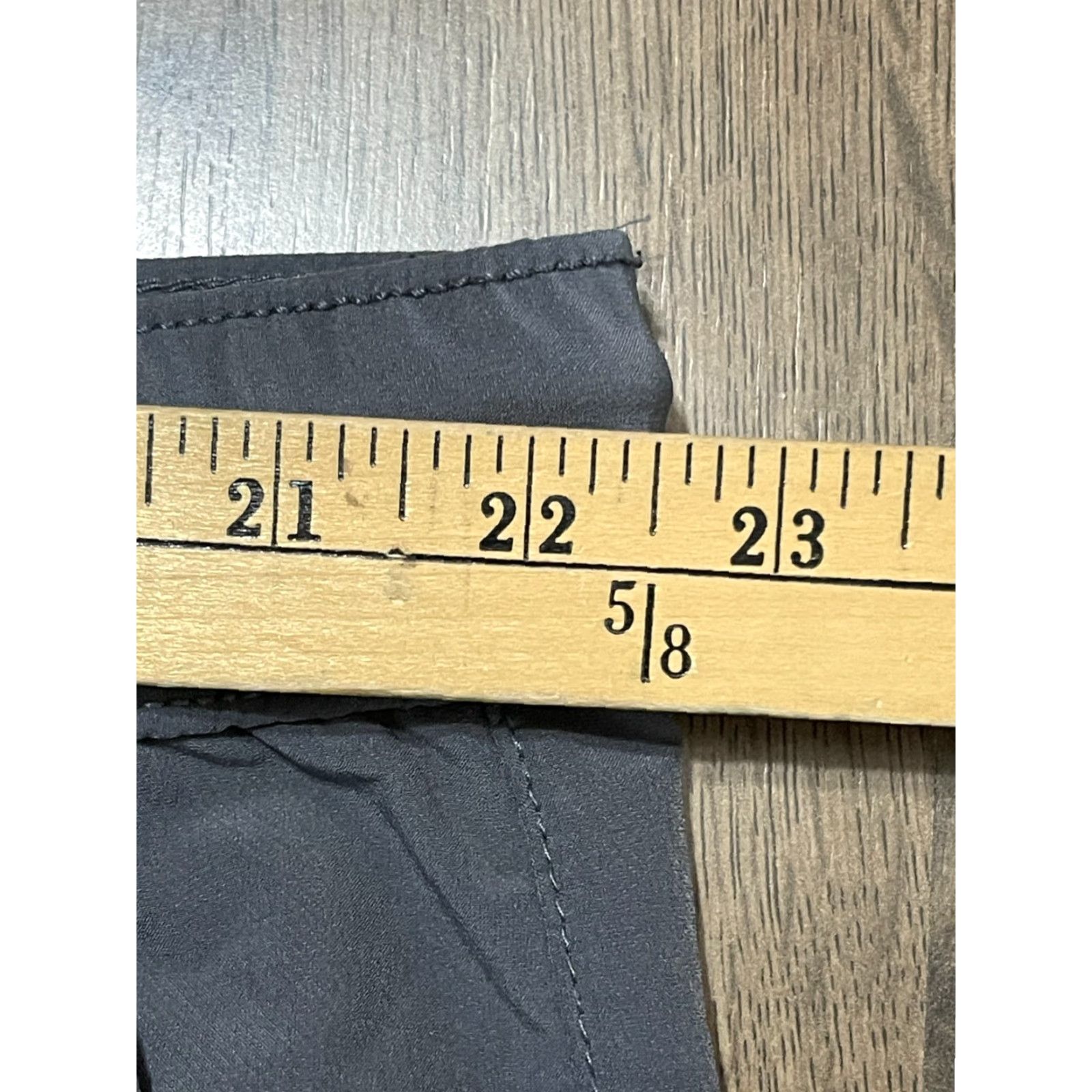 Vintage Goodfellow Pants Women XXL Gray Capri Tie Waist Casual Womens Size 40" / US 18 - 4 Thumbnail