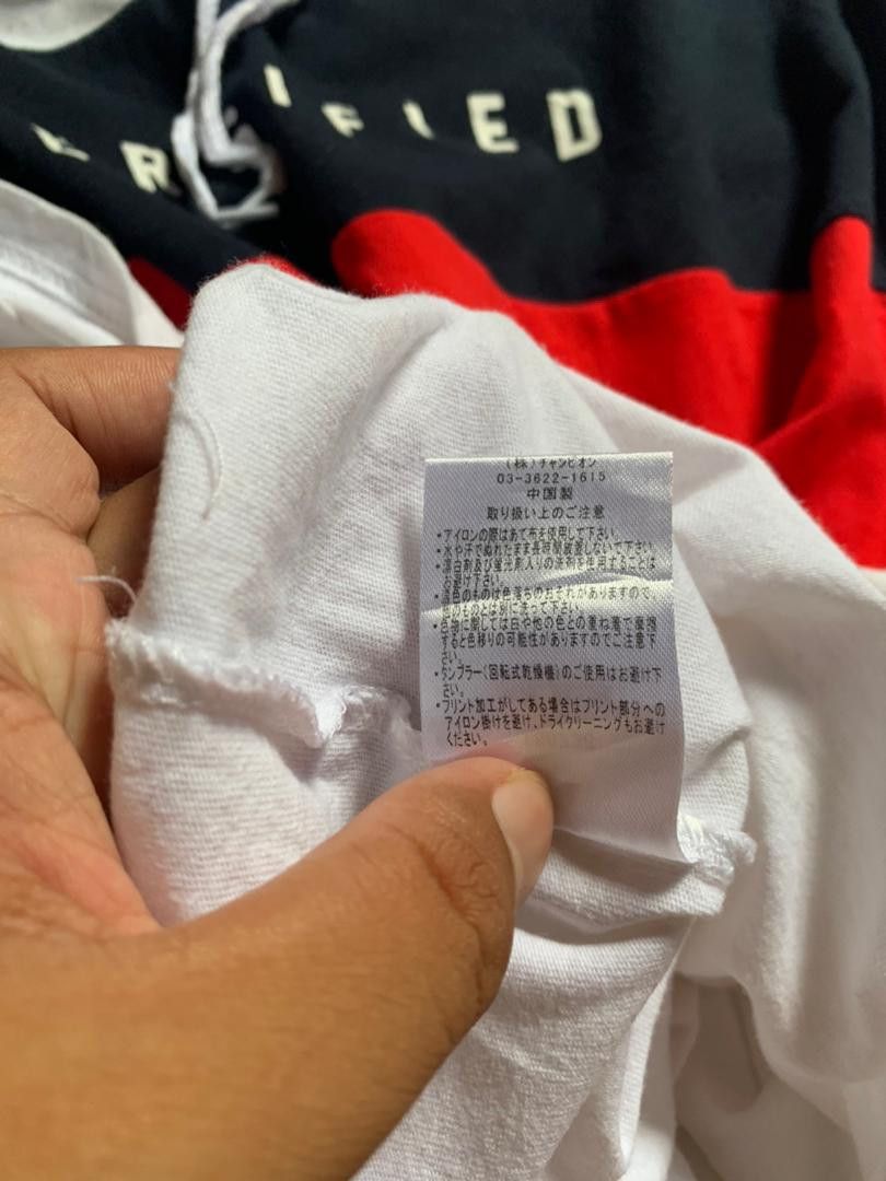 Japanese Brand Modish Gaze Hoodies white black red diversified marketing Size US L / EU 52-54 / 3 - 6 Thumbnail