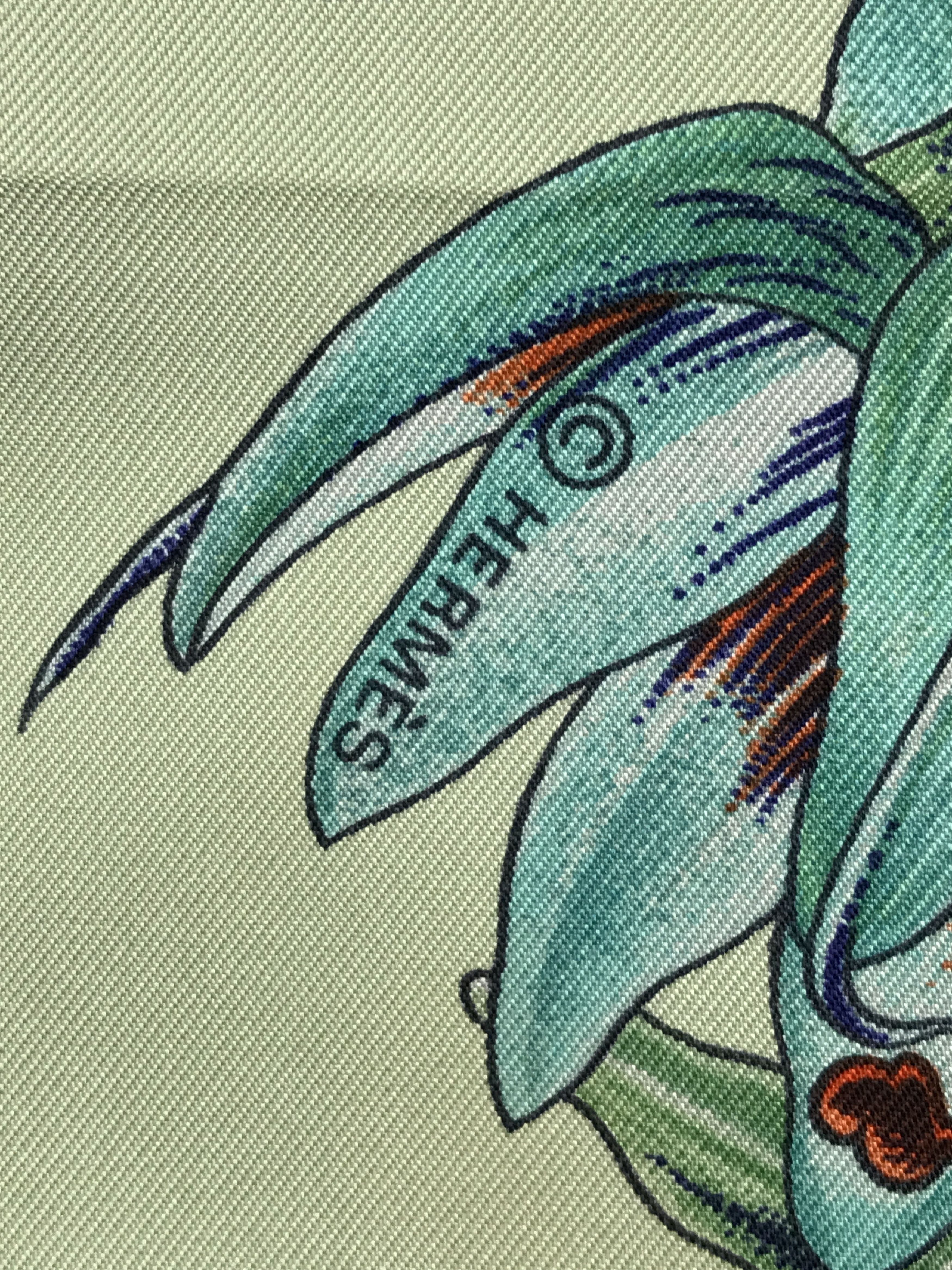 Hermes Vintage Hermes Silk Scarf With Box Size ONE SIZE - 9 Thumbnail