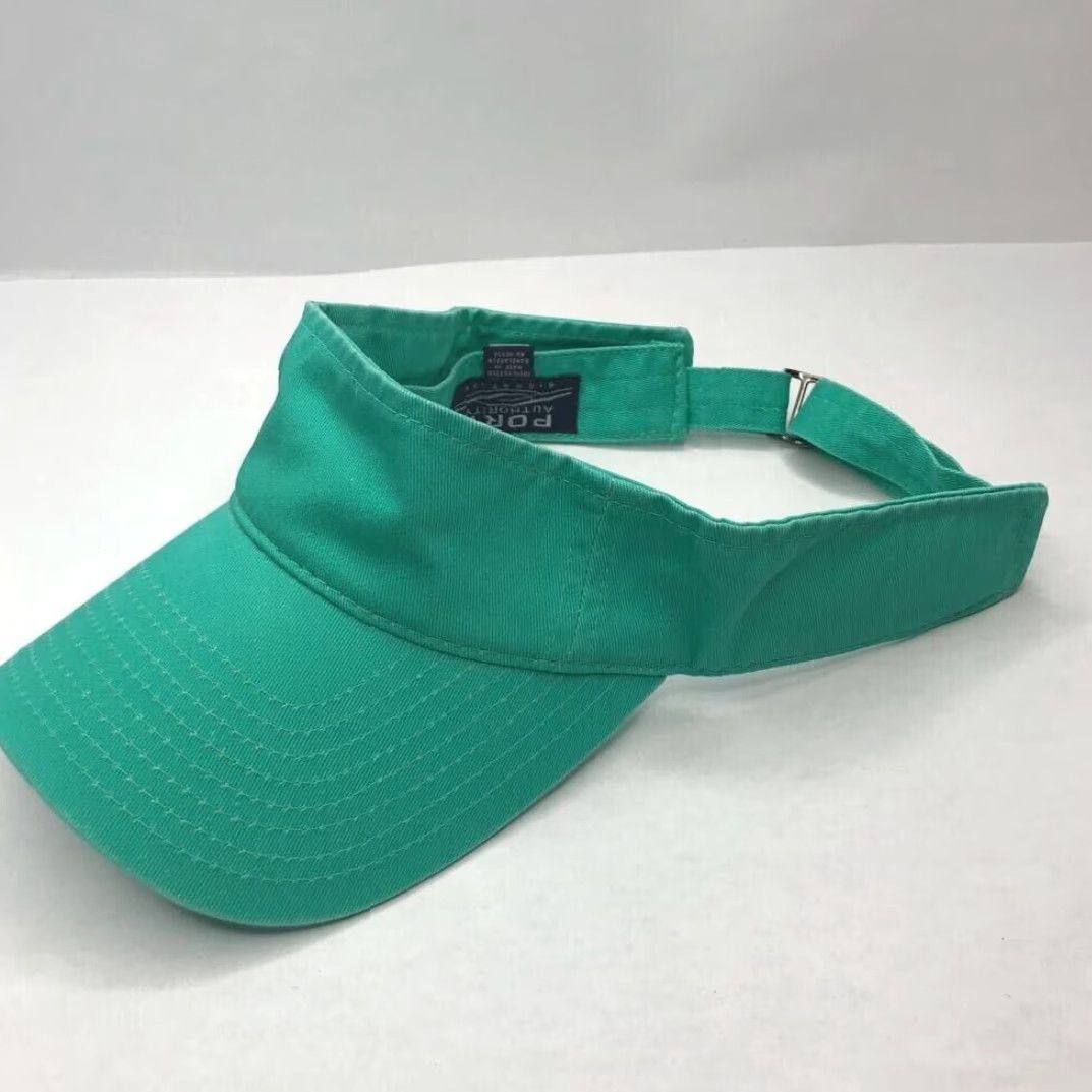 Port Authority Port Authority Visor Hat Womens One Size Mint Green Adjustable Activewear Size ONE SIZE - 3 Thumbnail