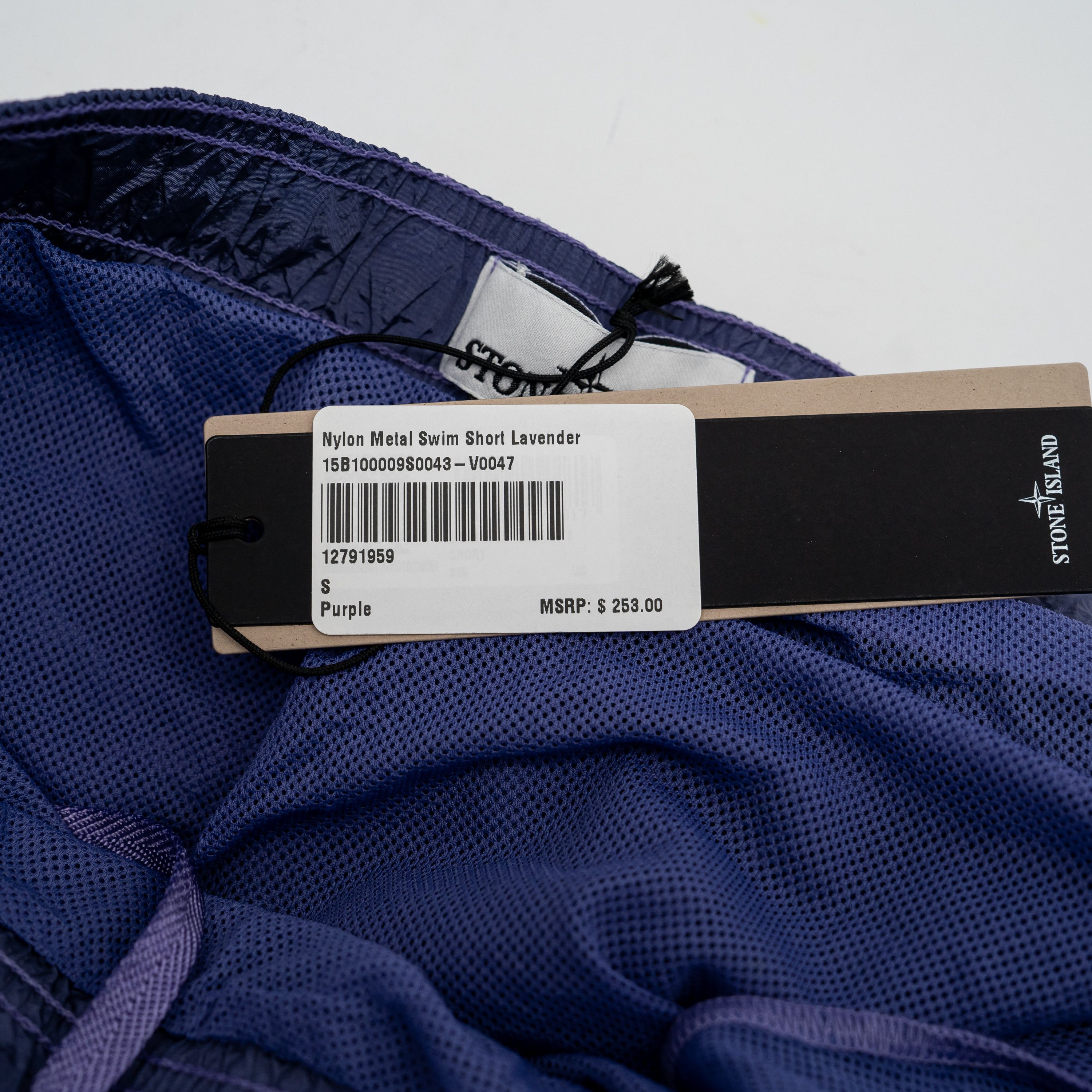 Stone Island S Stone Island Nylon Metal Swim Shorts Lavender Purple Size US 30 / EU 46 - 6 Thumbnail