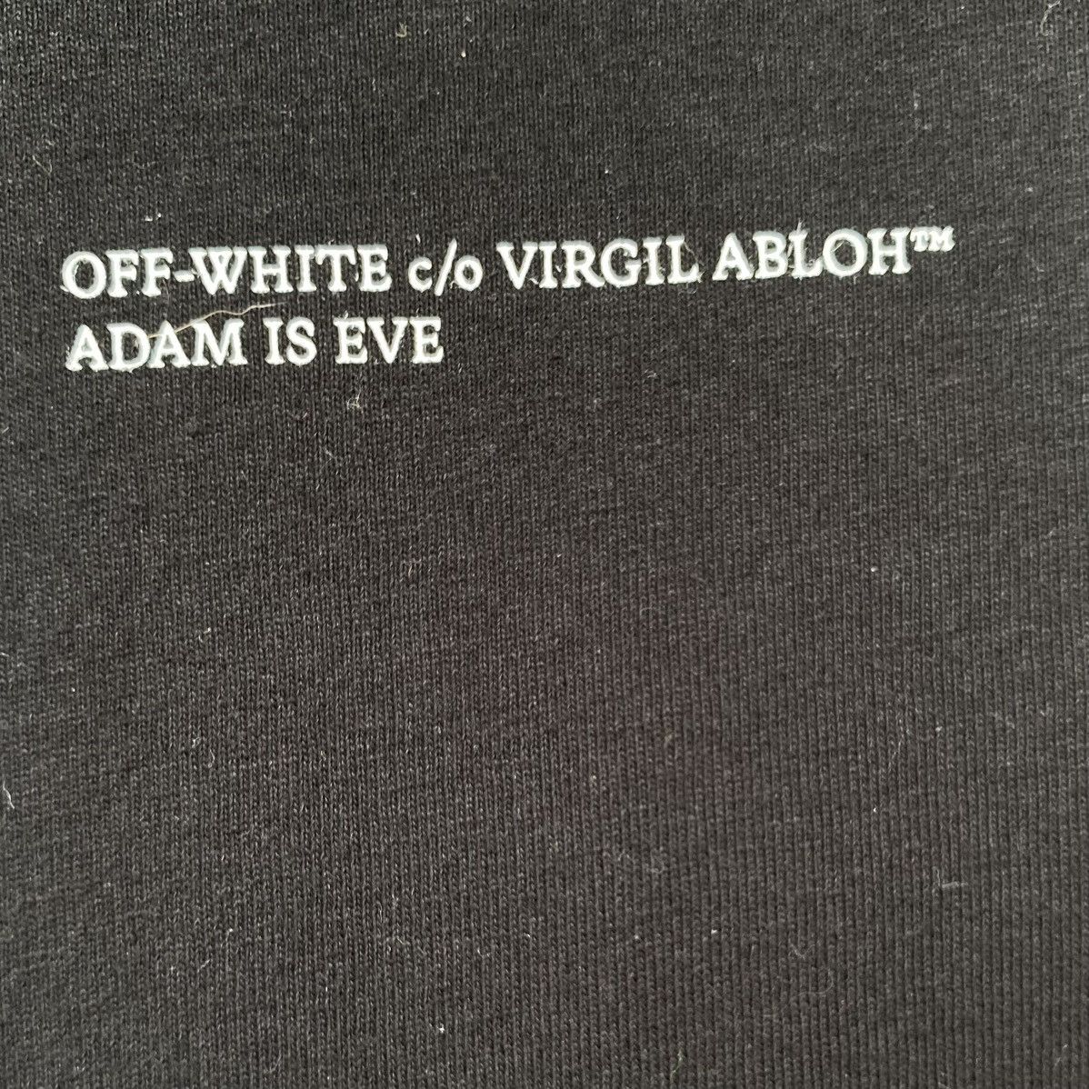 Off-White Adam is Eve Oversize Layer Hoodie Size US S / EU 44-46 / 1 - 14 Thumbnail