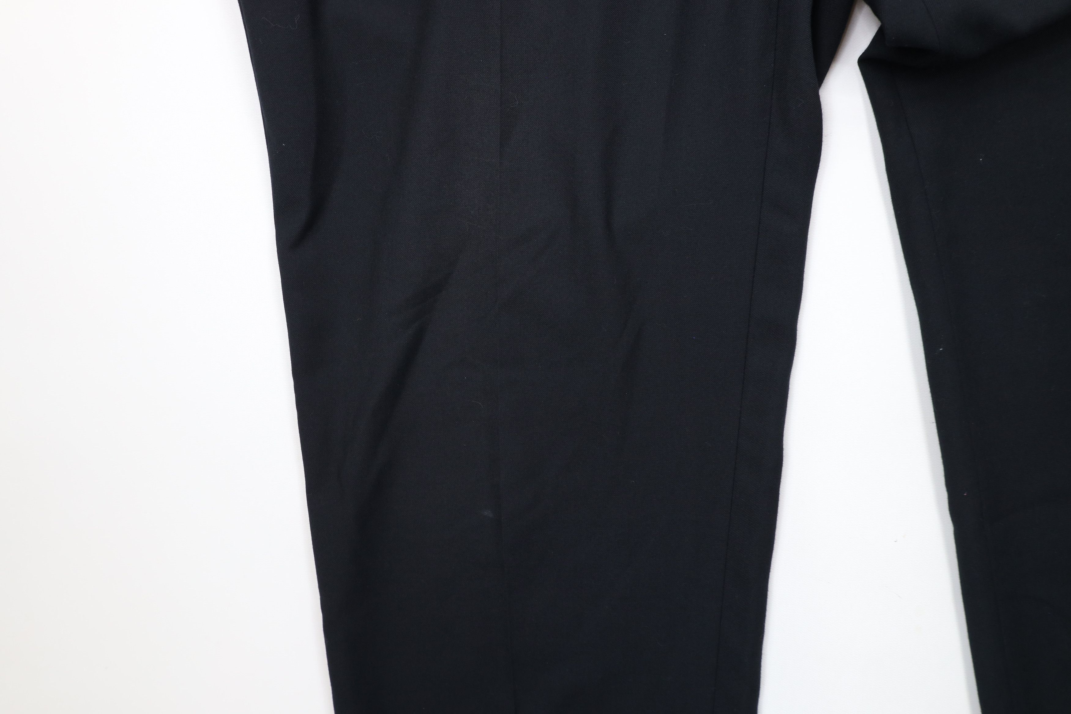 Ralph Lauren × Vintage Vintage Ralph Lauren Wide Leg Chino Pants Trousers Black Size US 36 / EU 52 - 6 Thumbnail