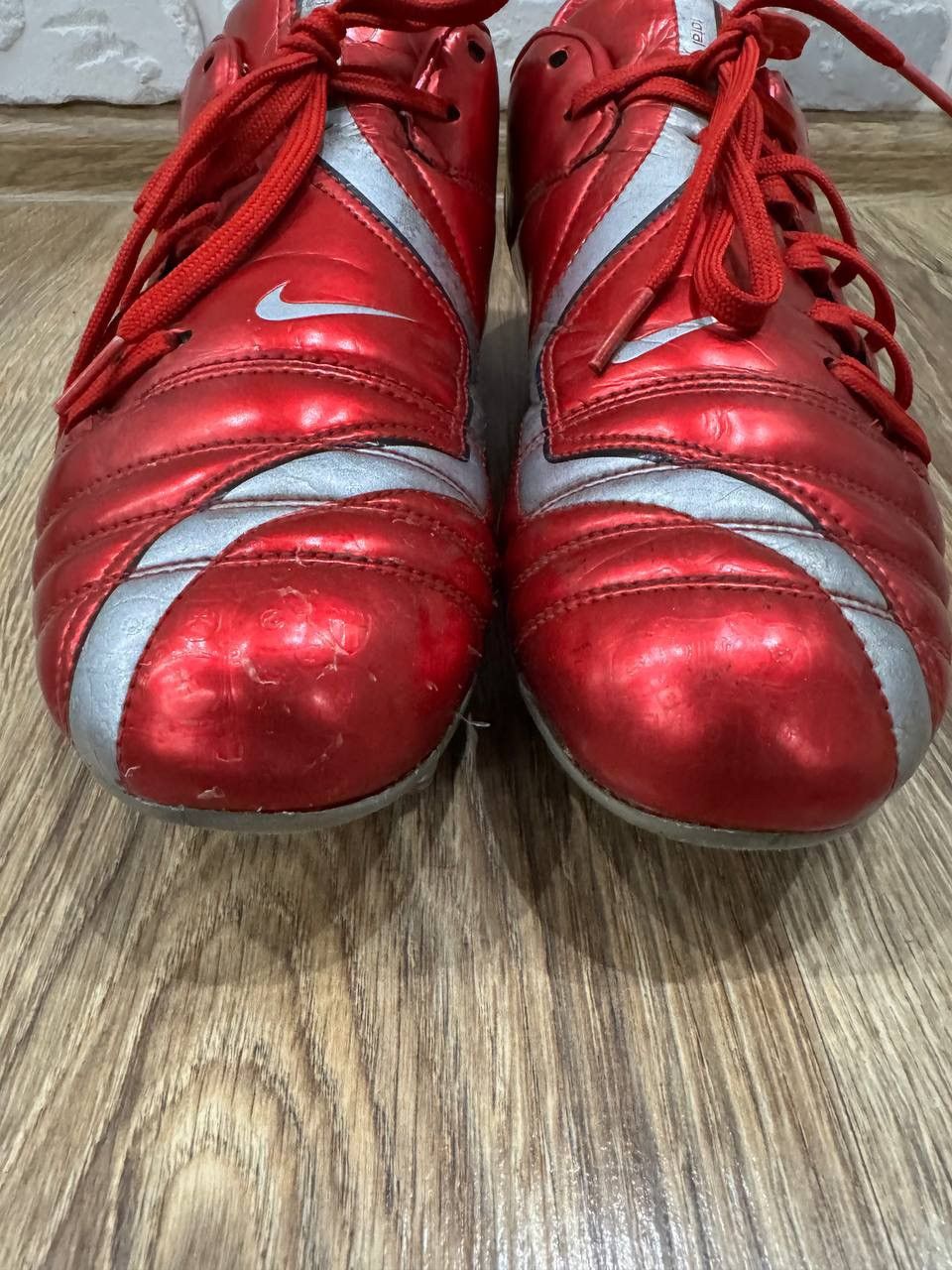 Vintage Nike Total 90 Supremacy FG Red Football Boots Size US 11 / EU 44 - 5 Thumbnail