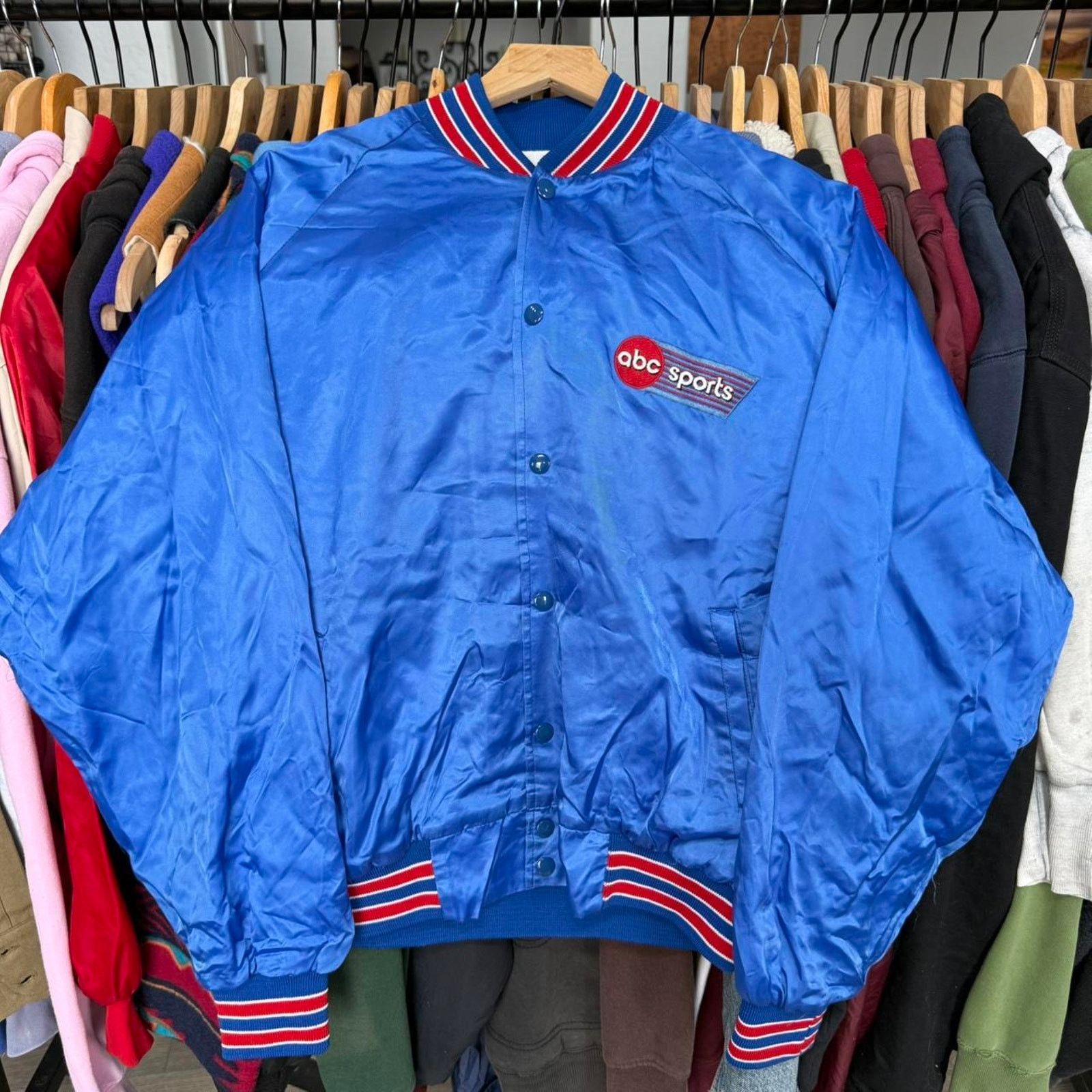 Other Vintage 1973 ABC Sports Nylon Bomber Jacket Size US XL / EU 56 / 4 - 2 Thumbnail