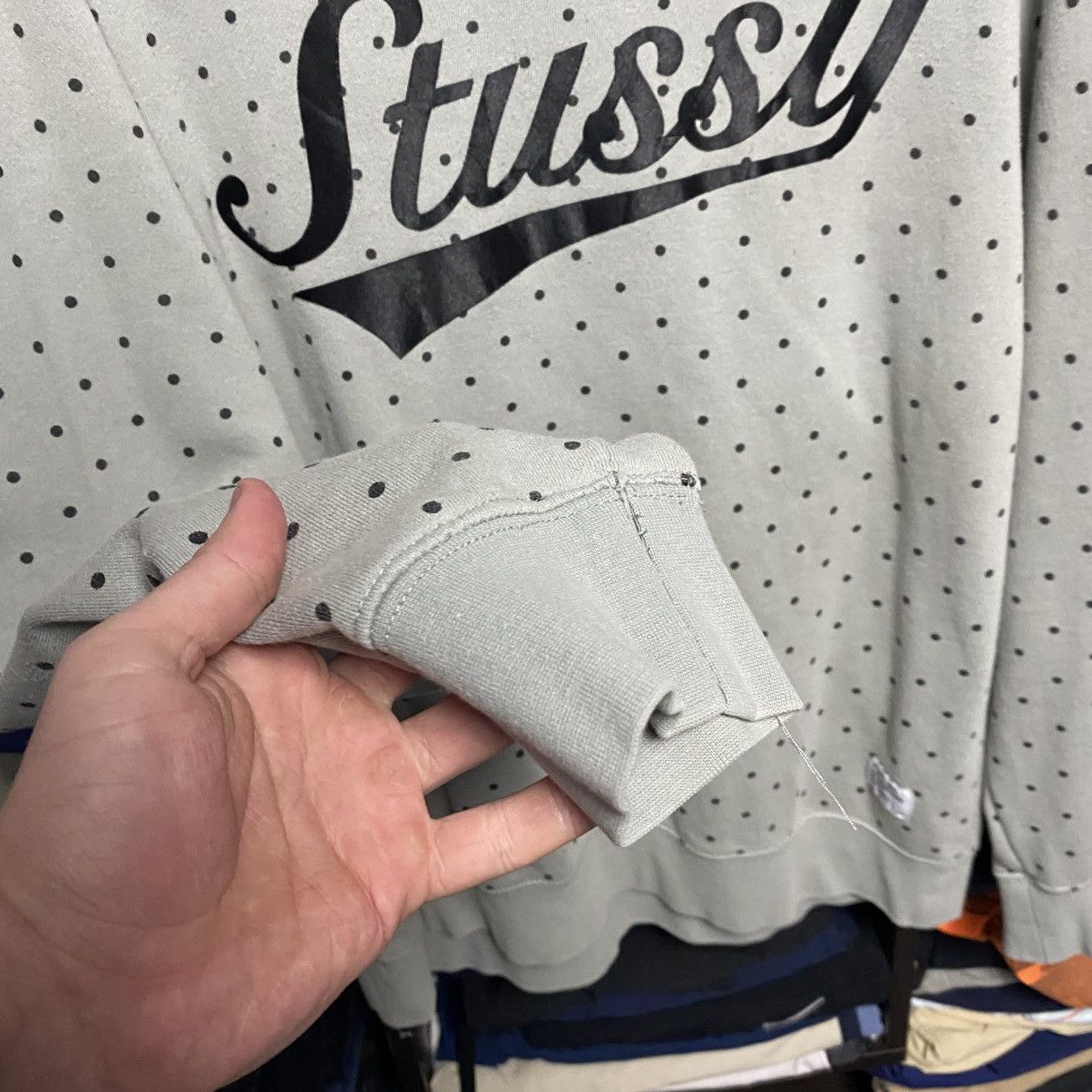 Stussy Luxury Stussy Big Logo y2k designer opium sweatshirt size M Size US M / EU 48-50 / 2 - 6 Thumbnail