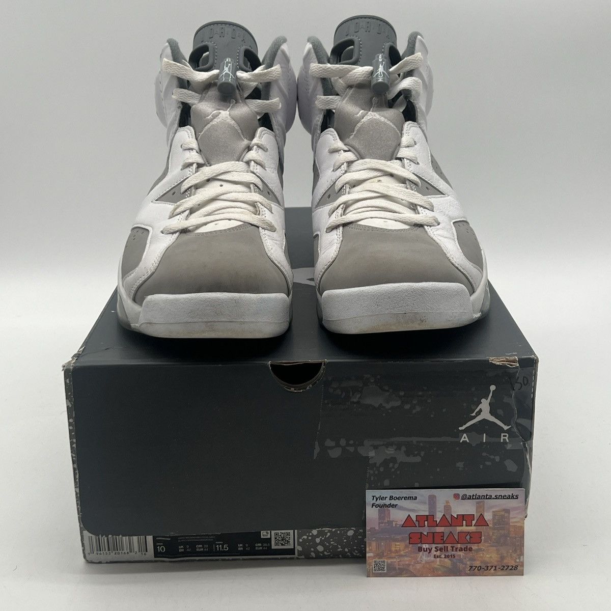 Air Jordan 6 cool grey