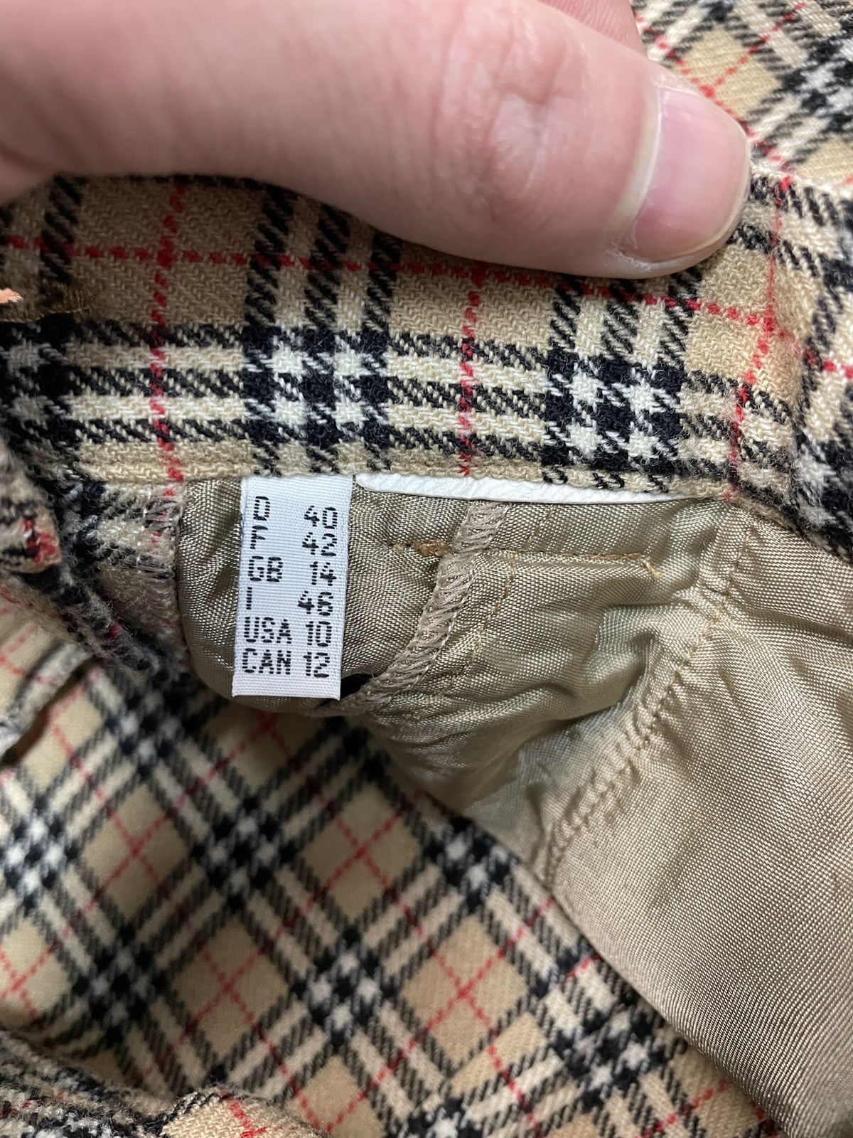 Vintage Y2K Burberry Nova check Pants