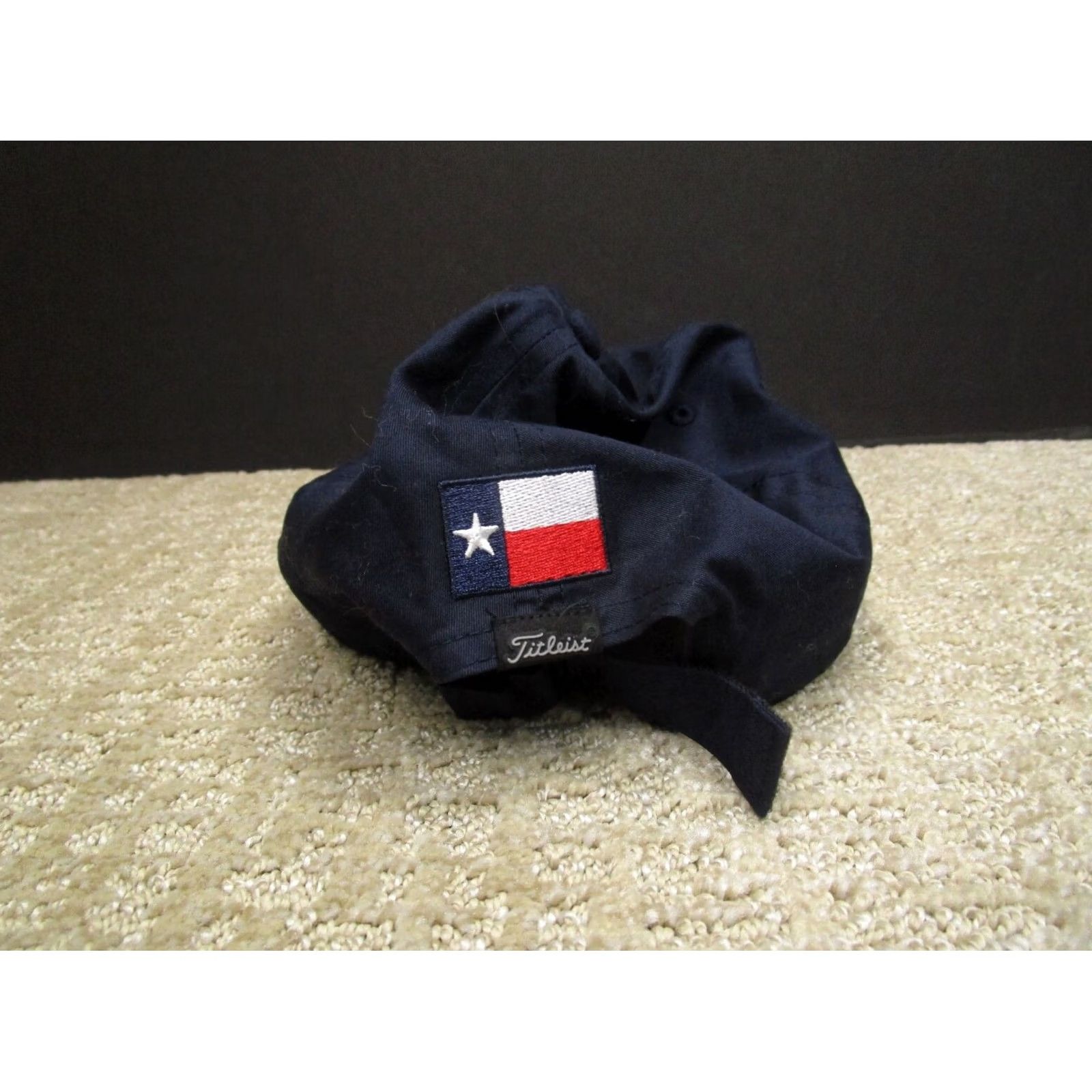 Titleist Titleist Cap Hat Strap Back Men Adjustable Blue Golf Amateur Tournament Golfing Cap Size ONE SIZE - 3 Thumbnail