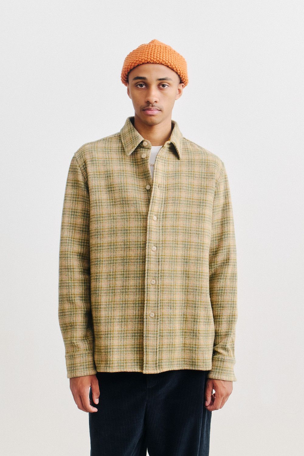 A Kind Of Guise 💚 AW23 A Kind Of Guise Dullu Shirt Northern Lights Check Size US M / EU 48-50 / 2 - 2 Thumbnail