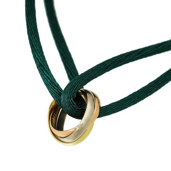 Cartier Cartier Trinity 18K White/Yellow/Pink Gold Cord Bracelet Size ONE SIZE - 2 Thumbnail