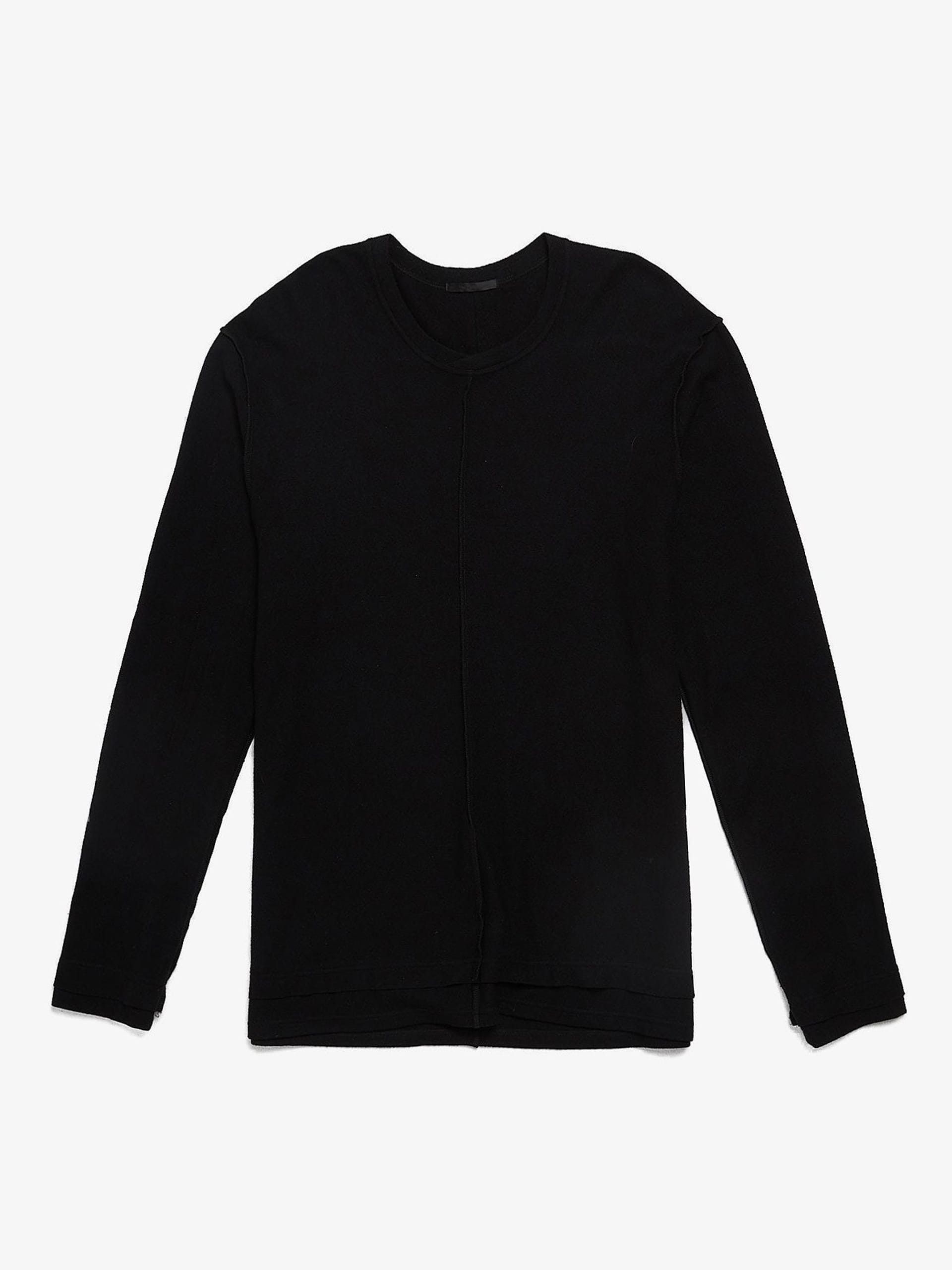 image of The Viridi Anne Black Out Seam Woolen Longsleeve, Men's (Size 2XL)