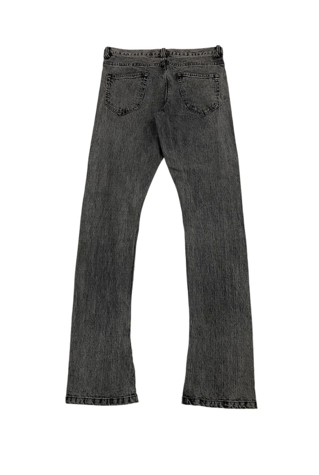 BUFFALO BOBS Buffalo Bobs Japan Faded Black Flare Jeans Size US 33 - 4 Thumbnail