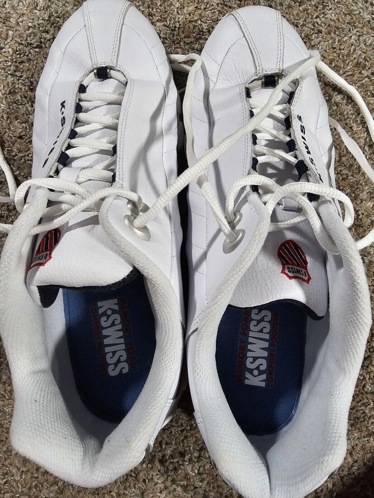 K-Swiss K-Swiss White 03426-130-XW LOW G22/172 mens 12UK 13USA shoes Size US 13 / EU 46 - 7 Thumbnail