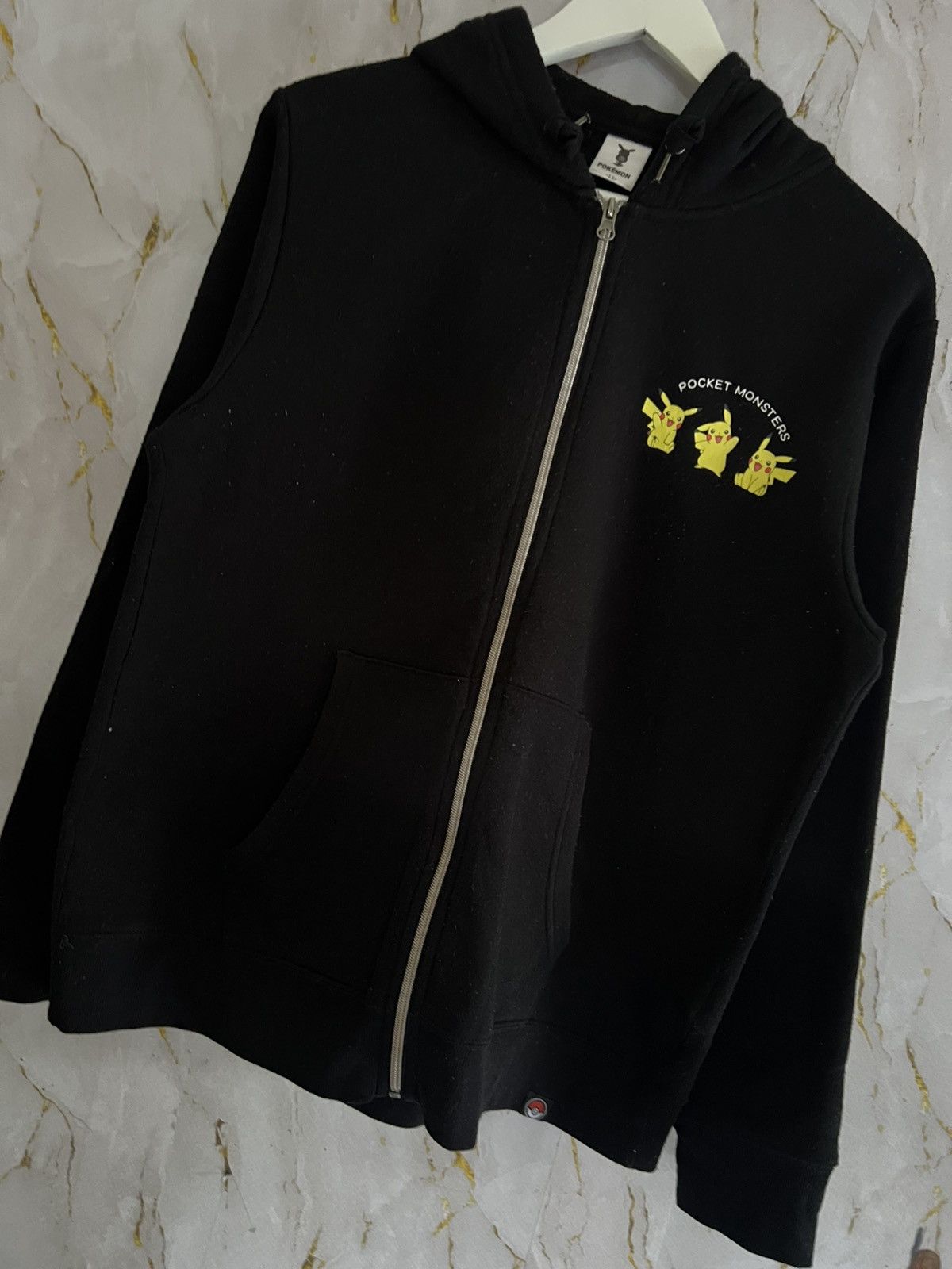 Pokemon 🔥 Pokémon Black Sweater – Rare Vintage Graphic Size US XL / EU 56 / 4 - 7 Thumbnail