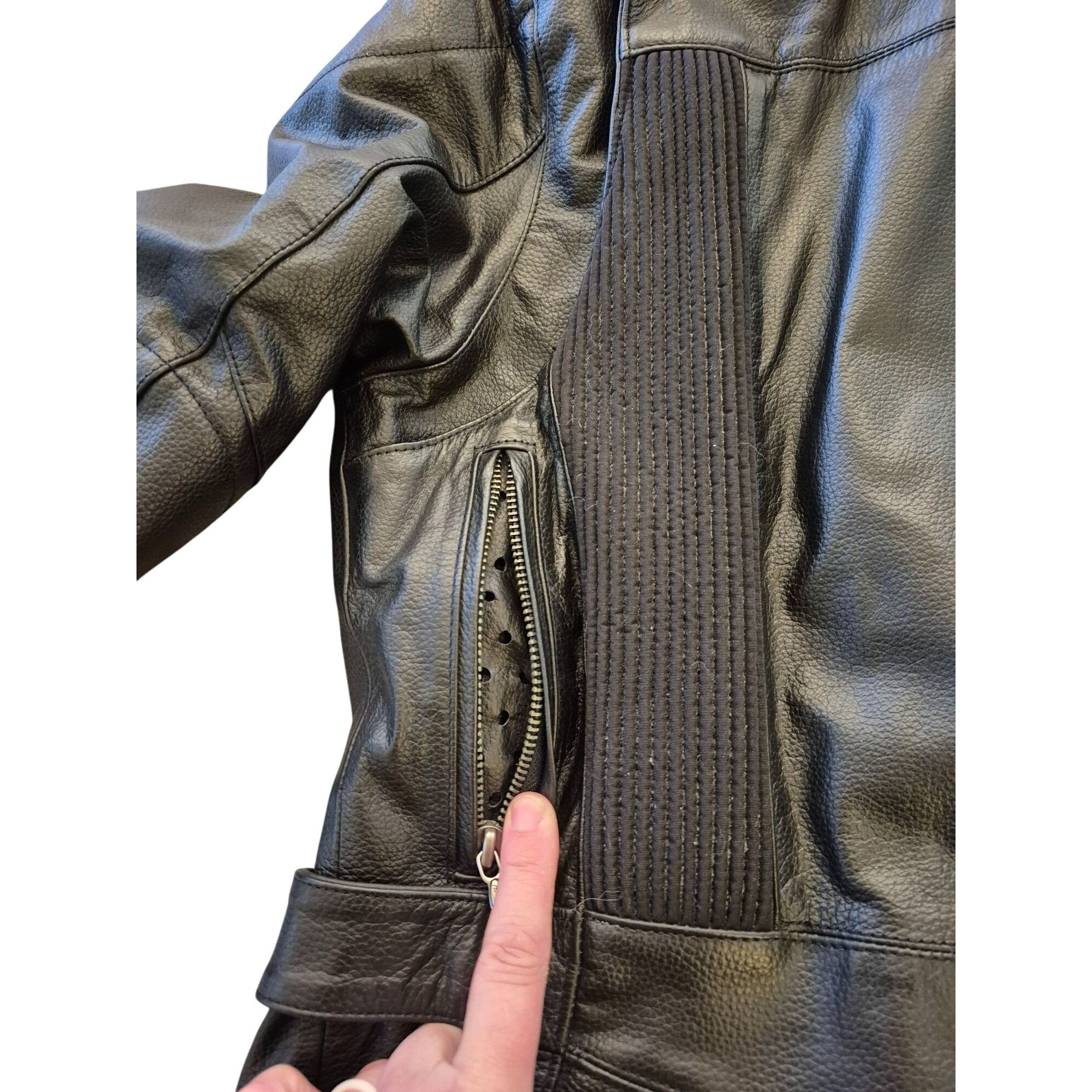 Harley Davidson Harley-Davidson Black Leather Motorcycle Jacket Women's L Size L / US 10 / IT 46 - 12 Thumbnail