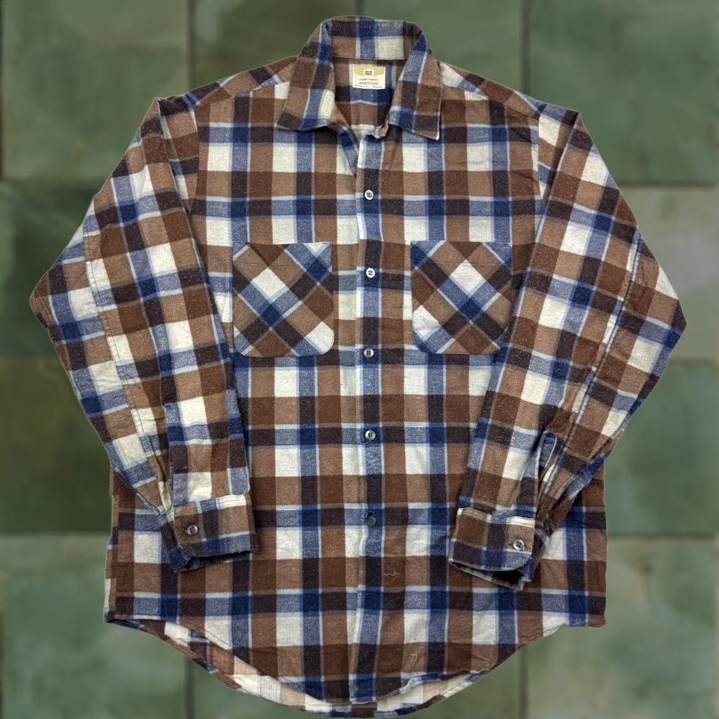 Vintage VINTAGE Big Mac Shirt Adult Medium 60s Penney Plaid USA Size US M / EU 48-50 / 2 - 1 Thumbnail