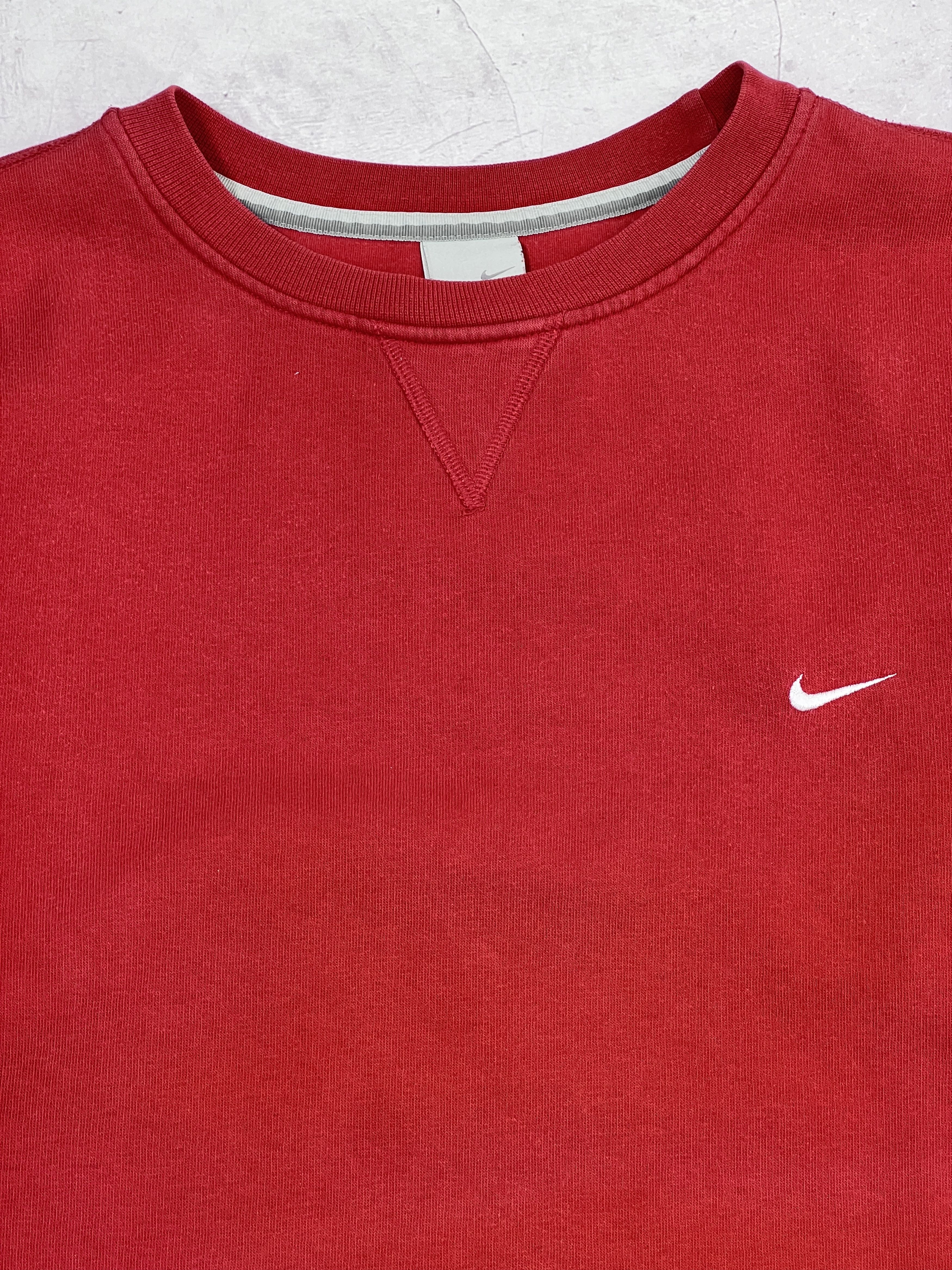 Nike × Vintage Y2K Nike Sweatshirt Small Swoosh Logo Size US M / EU 48-50 / 2 - 4 Thumbnail