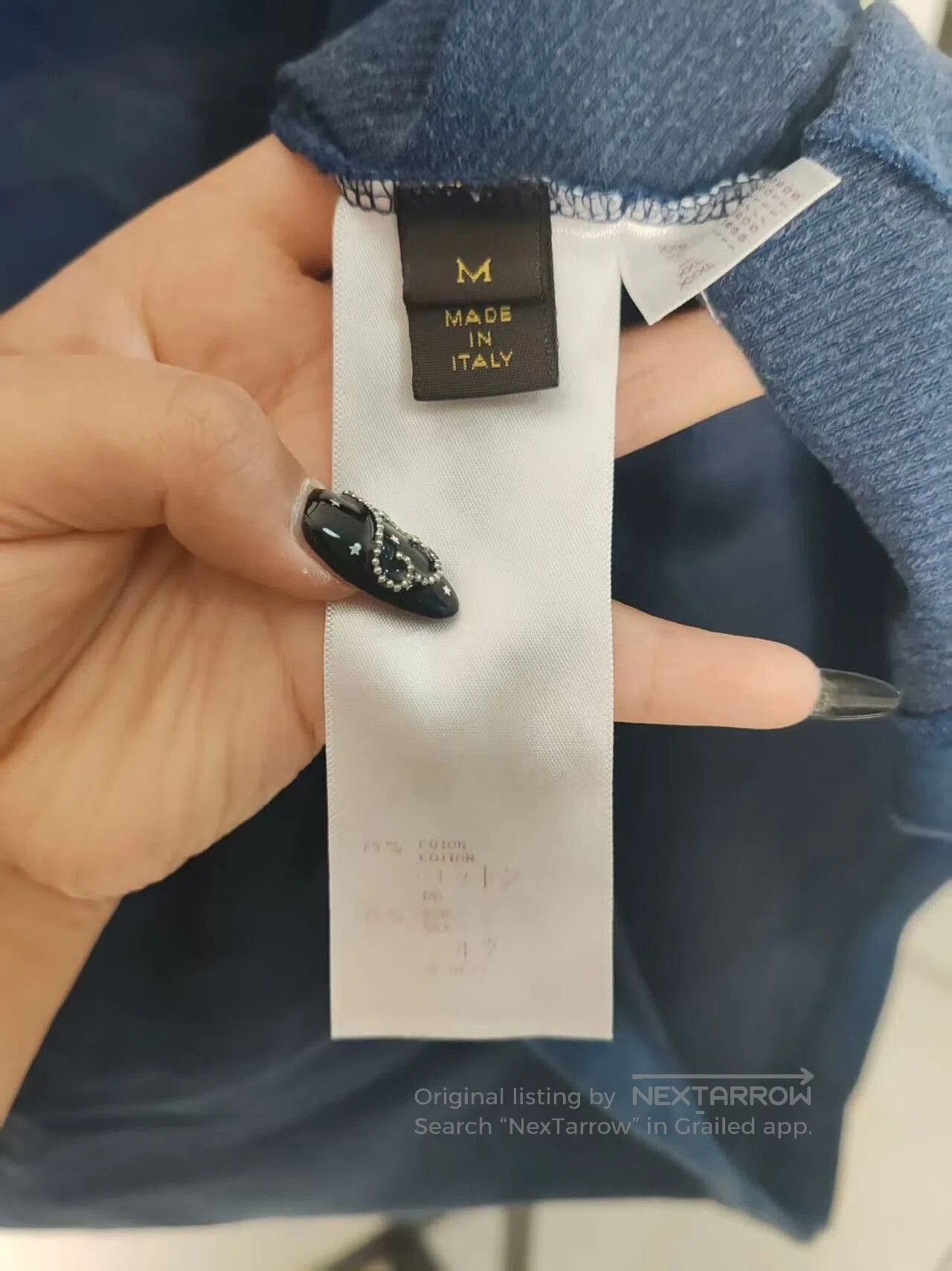 LVC Authentic LV Logo Short Sleeve Shirt. Size US M / EU 48-50 / 2 - 4 Thumbnail