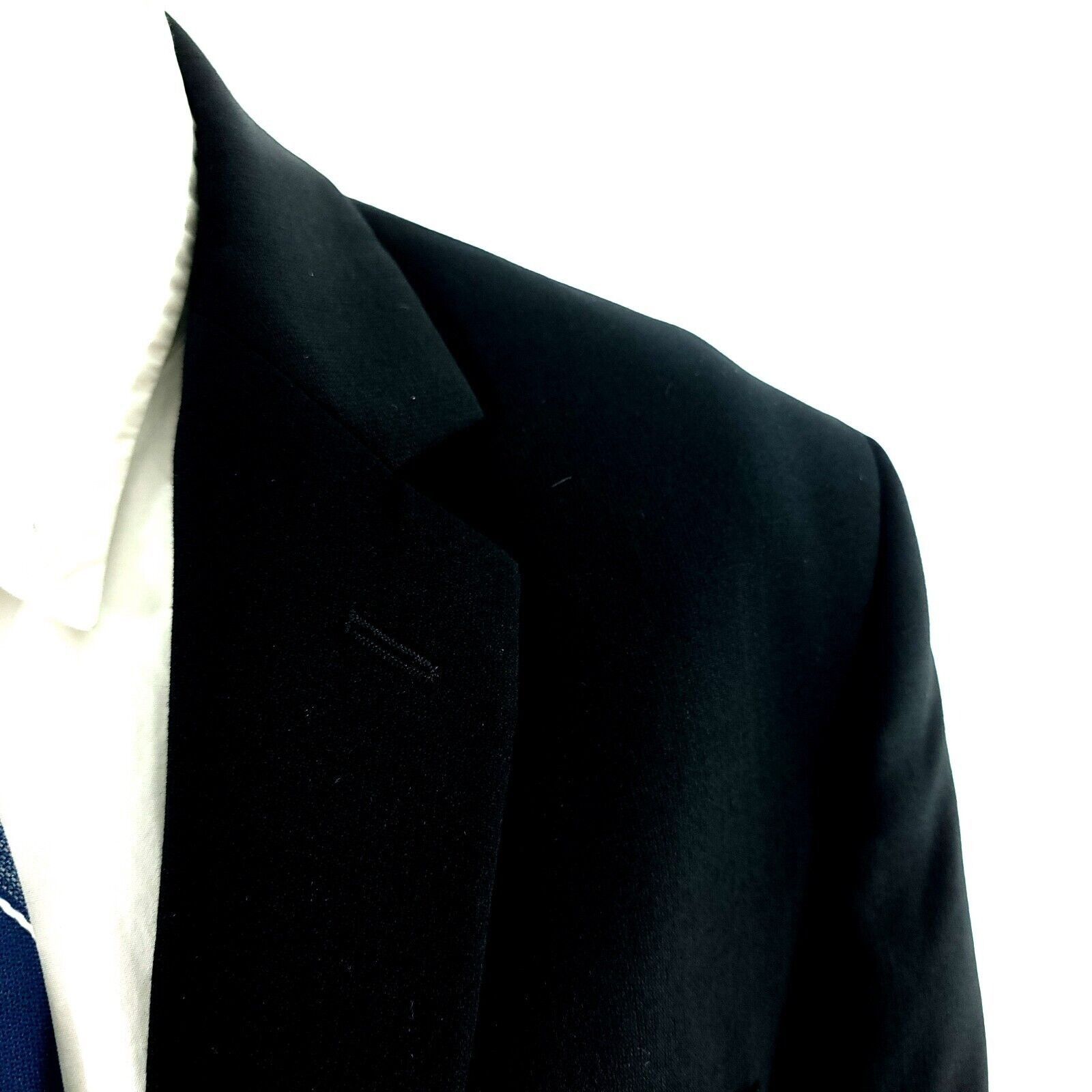 Pronto Uomo Pronto Uomo Wool Polyester Spandex 2 Button Suit Jacket 38R Size 38R - 2 Thumbnail