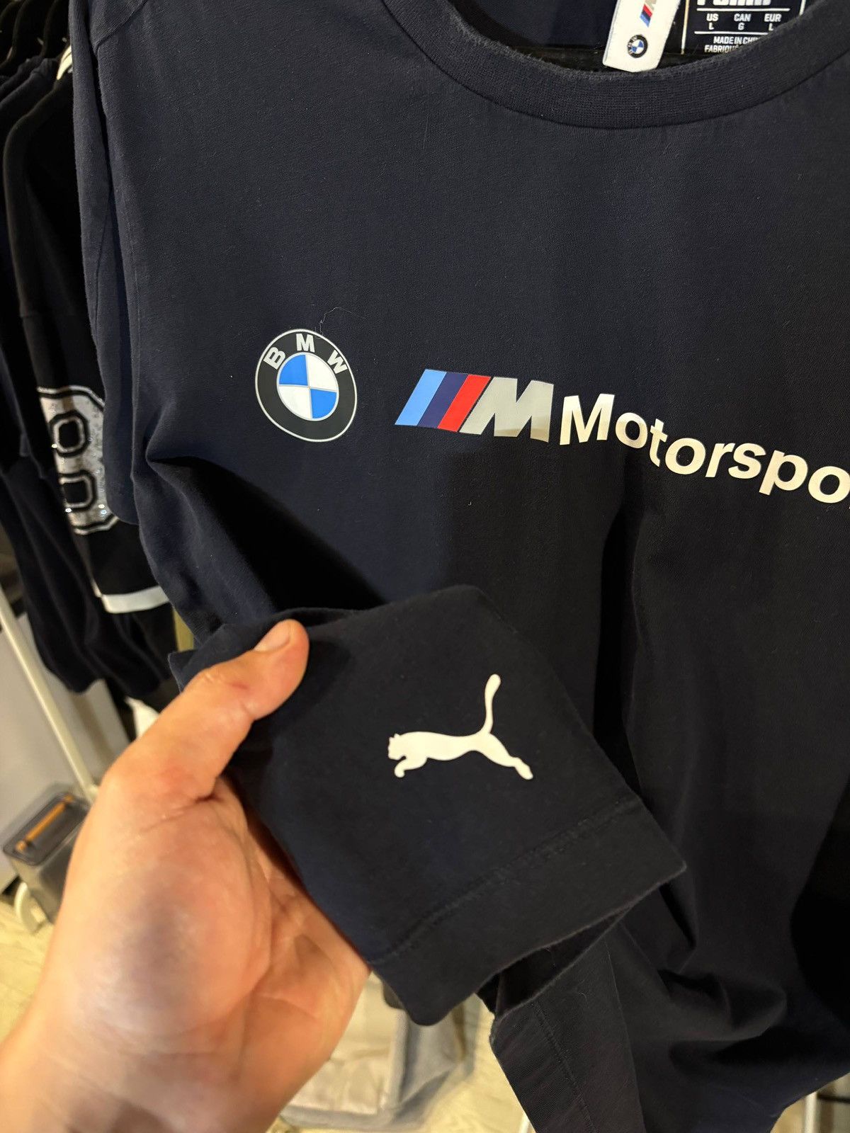 BMW × Puma Puma BMW Motorsport T-shirt Size:L Size US L / EU 52-54 / 3 - 4 Thumbnail