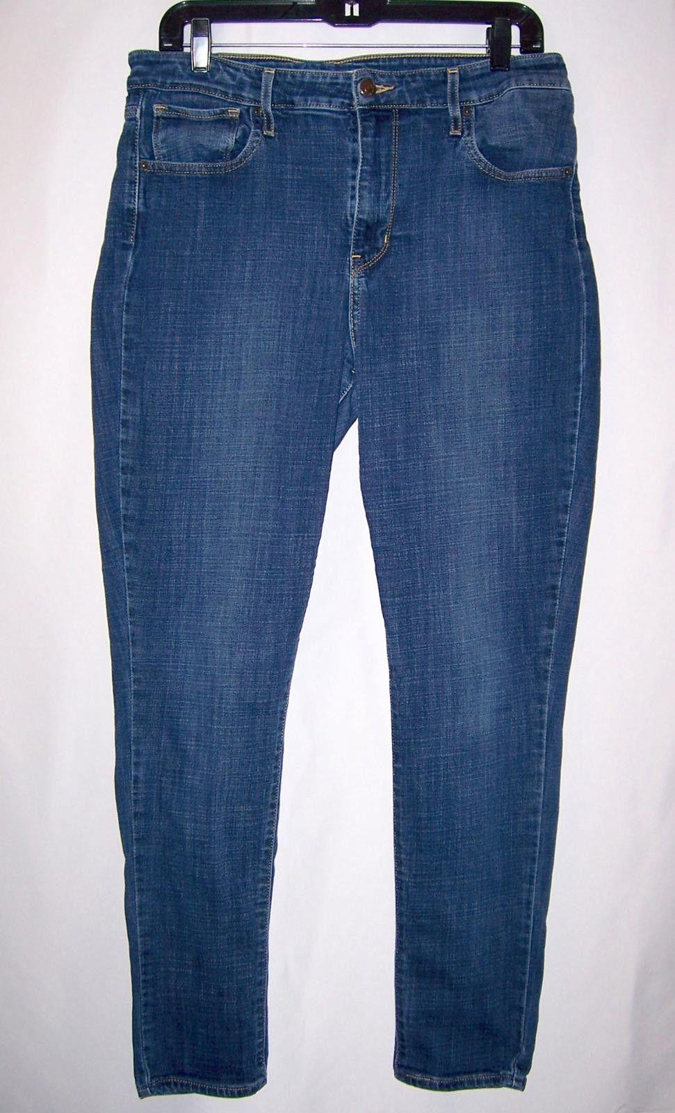 Levi's Levi's Women's 721 High-Rise Skinny jeans 32 x 30 Blue Story Size 32" / US 10 / IT 46 - 3 Thumbnail