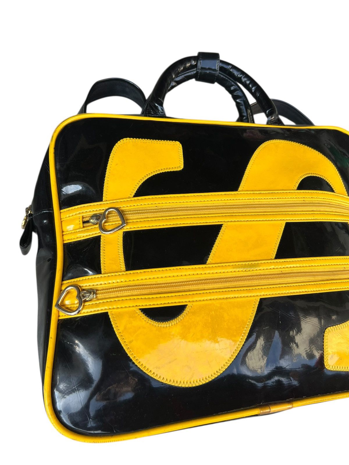 Moschino Vintage Moschino Big $ Logo 2 Way Backpack Size ONE SIZE - 7 Thumbnail