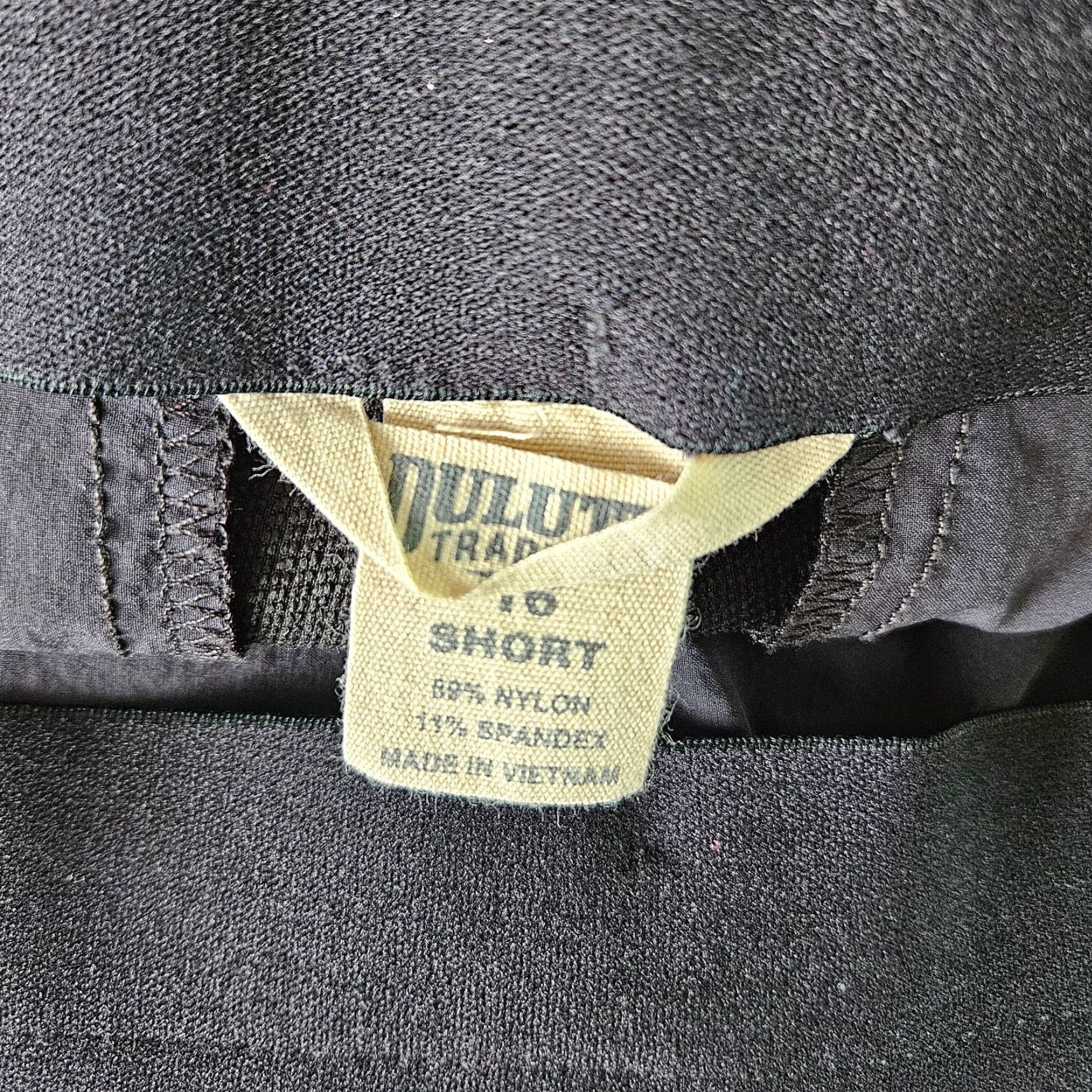Vintage Duluth Womens Flexcellent Skinny Leg Ankle Pants Sz 16 Short Black Side Zip - Pockets - Nylon Spandex - Casual Womens Pants 16 Short Black Size 38" / US 16 / IT 52 - 8 Thumbnail