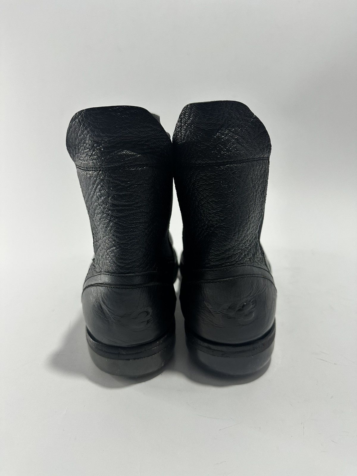 Adidas × Yohji Yamamoto ADIDAS X YOHJI YAMAMOTO BLACK LEATHER CHELSEA BOOTS Size US 9.5 / EU 42-43 - 4 Thumbnail