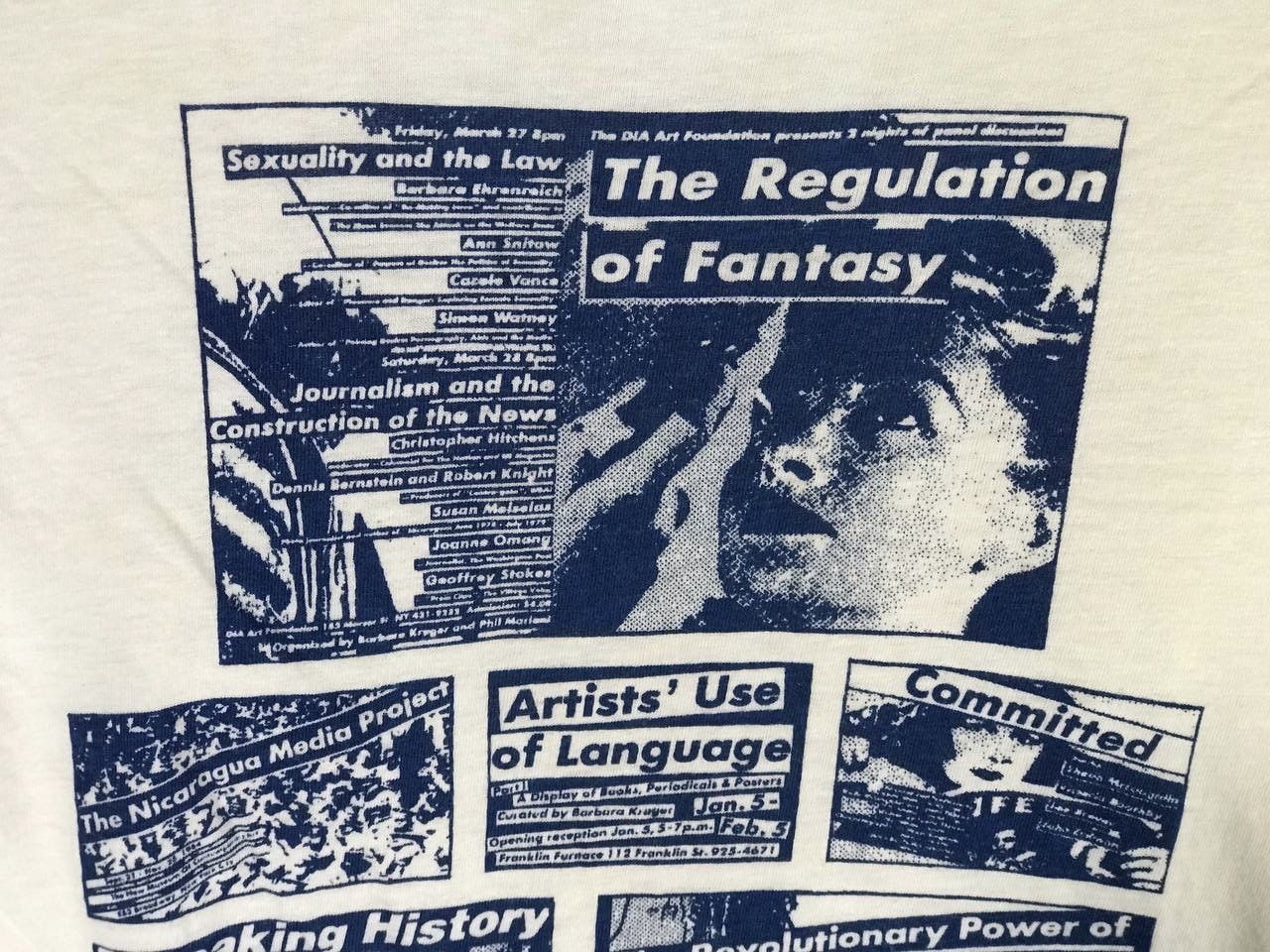 Barbara Kruger × Vintage Vintage art The Nicaragua Media Project Museum Size US L / EU 52-54 / 3 - 5 Thumbnail