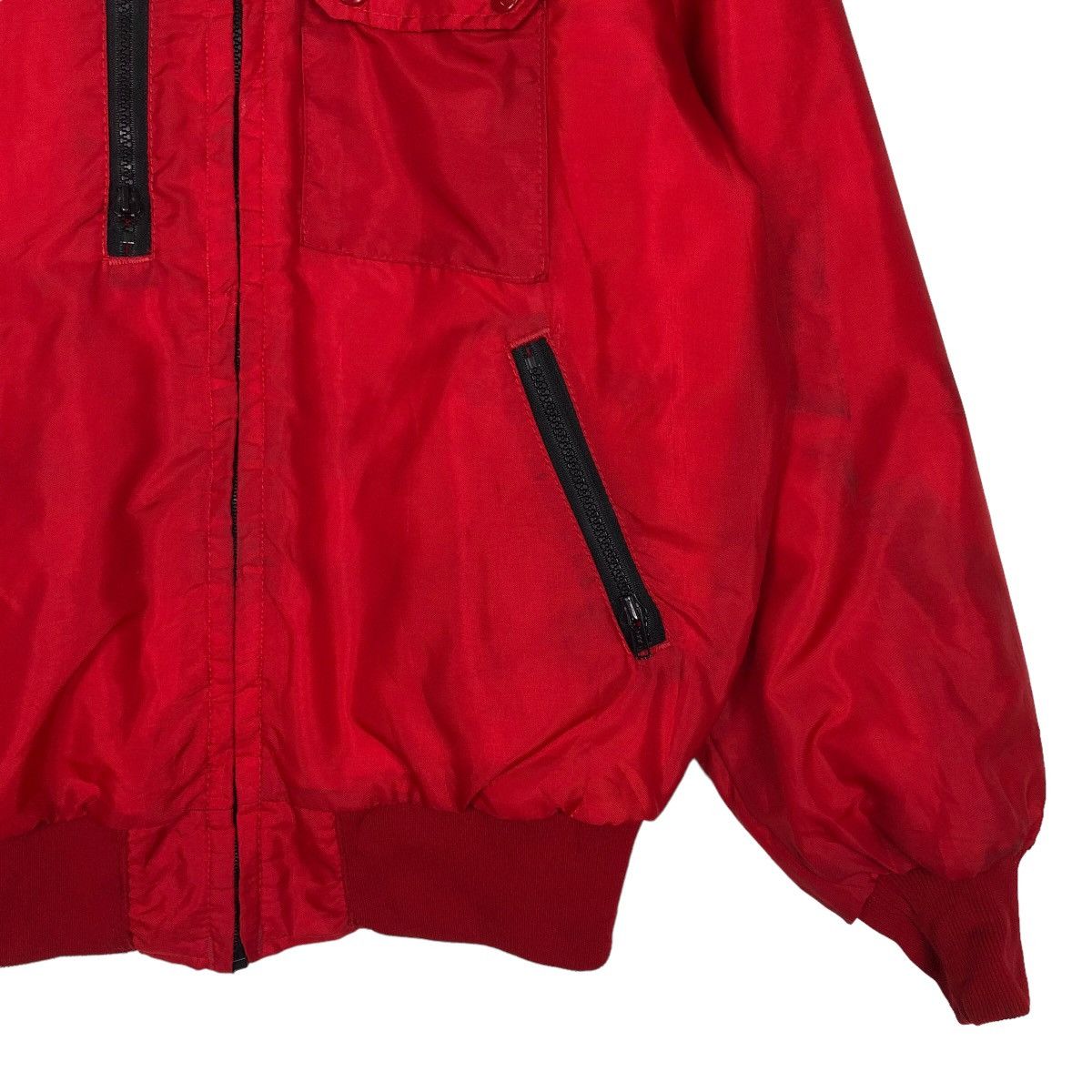Vintage 🔥Riot Riot Vintage Bomber Jacket Butwin Union Made in USA Size US M / EU 48-50 / 2 - 5 Thumbnail